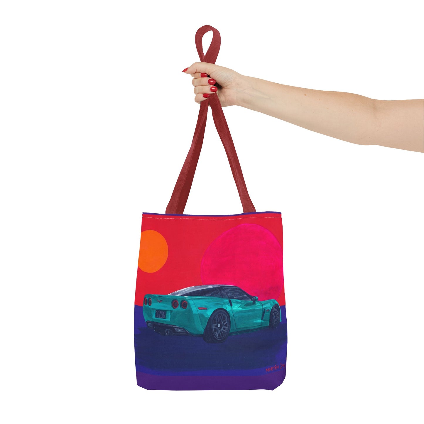 C6 Z06 Corvette Tote Bag (AOP)