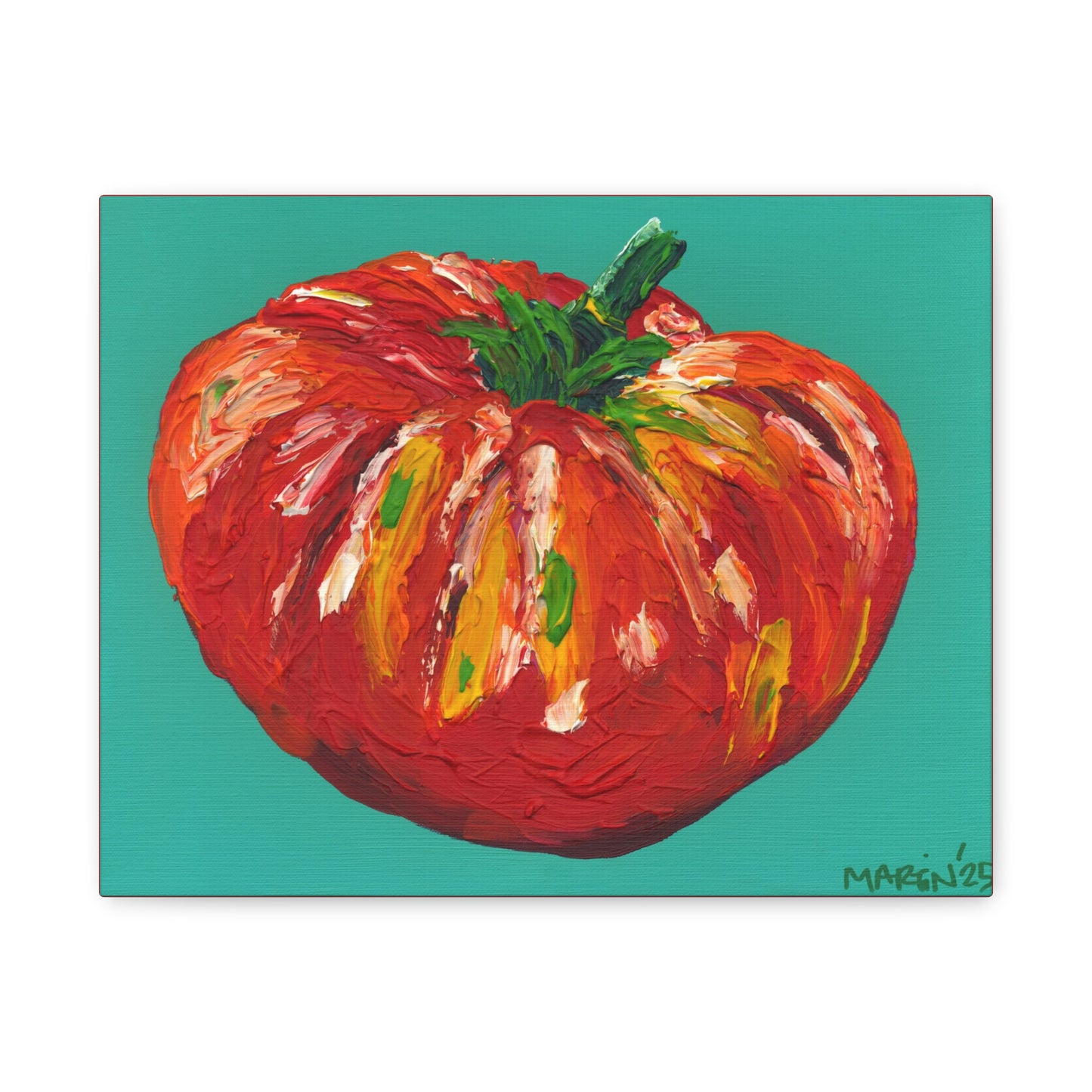 Funky Tomato 3 Matte Canvas, Stretched, 1.25"