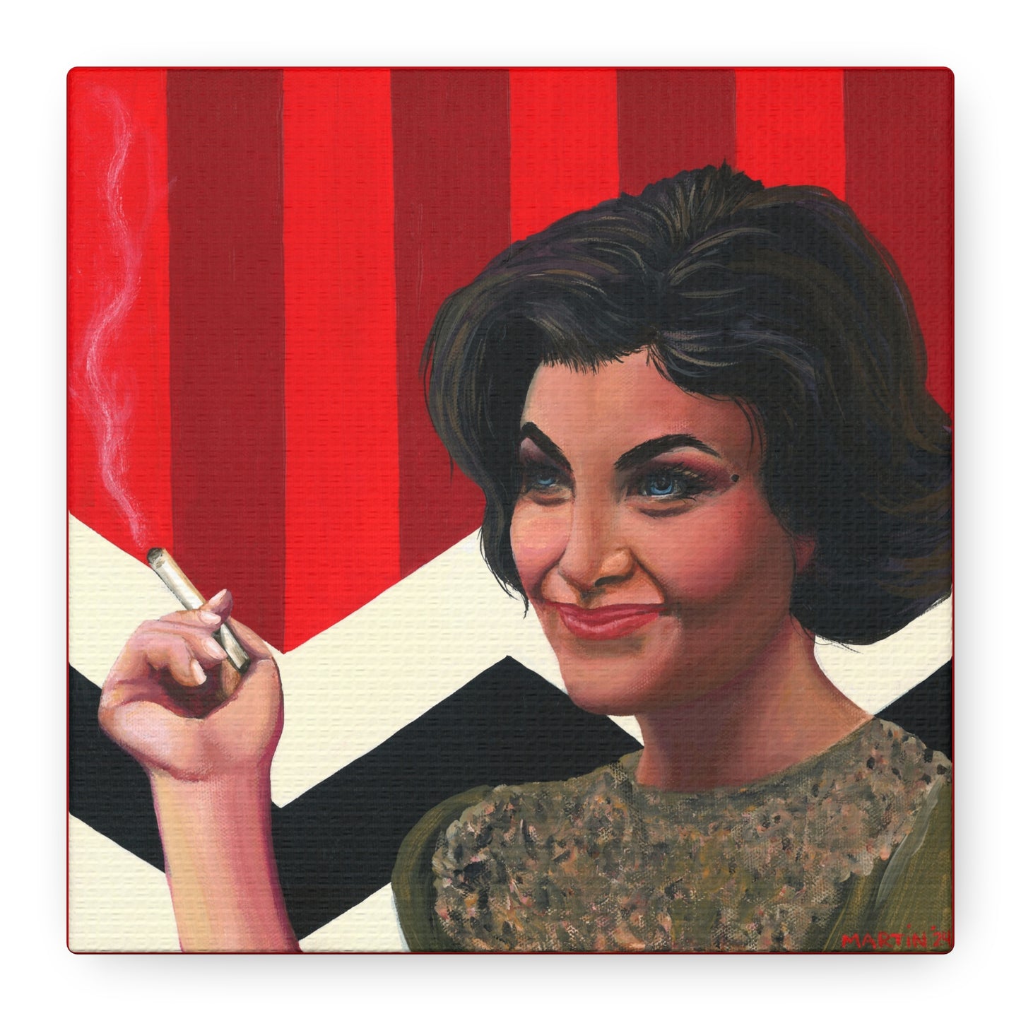 Audrey Horne Canvas Gallery Wrap