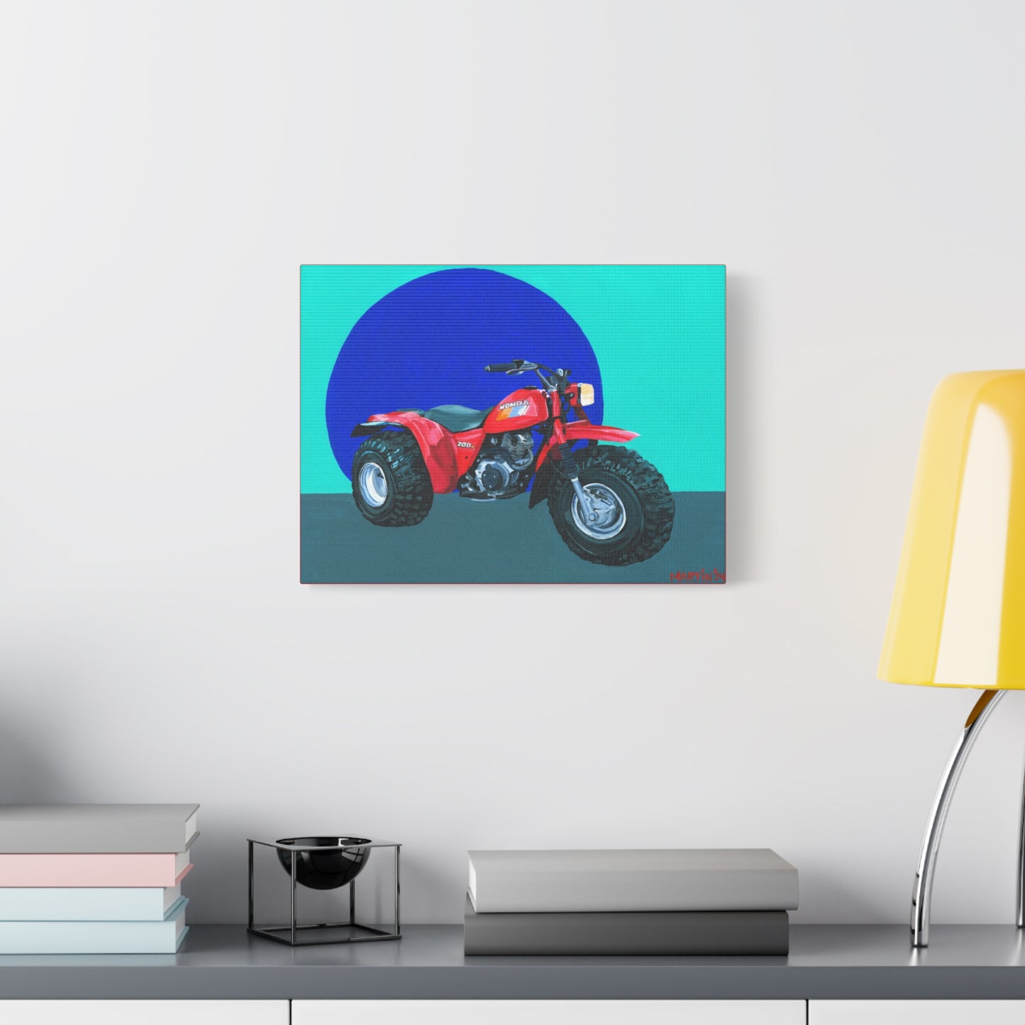 Honda ATC 200 Canvas Gallery Wrap