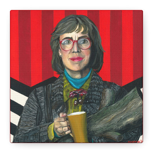 Log Lady Canvas Gallery Wrap