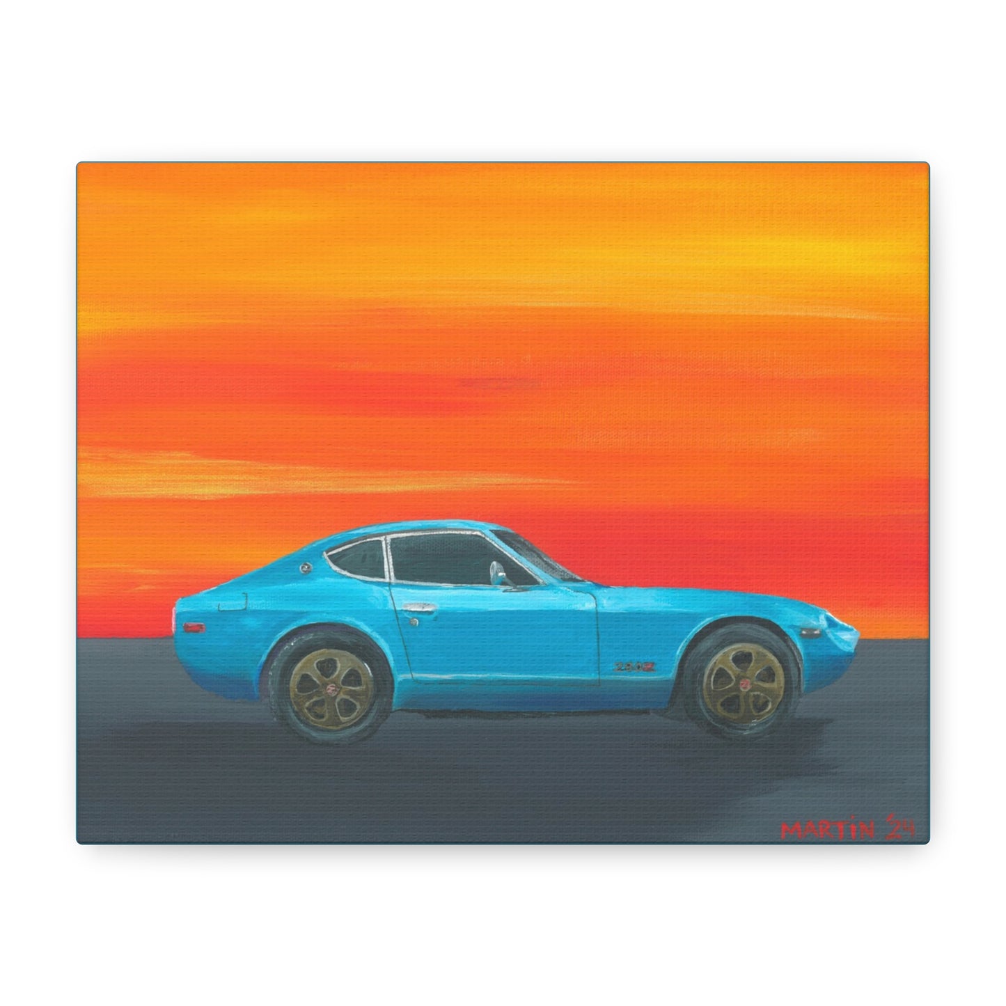 Datsun 280z Canvas Gallery Wrap