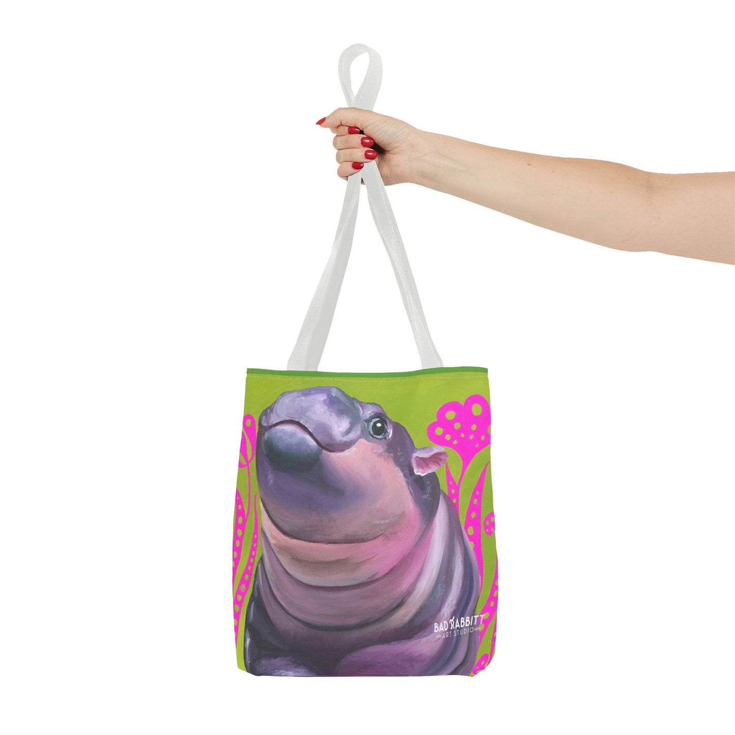 Moo Deng Tote Bag (AOP)
