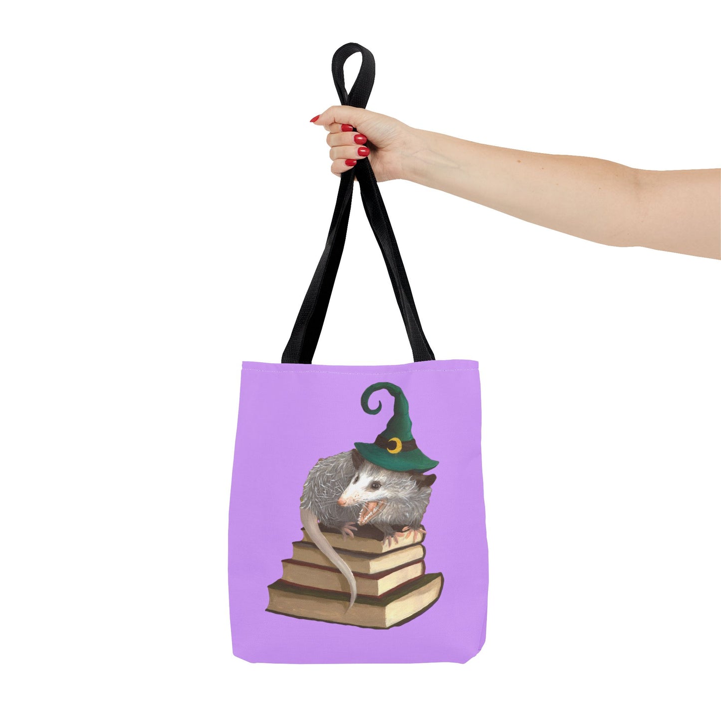 Opossum Witch Tote Bag (AOP)
