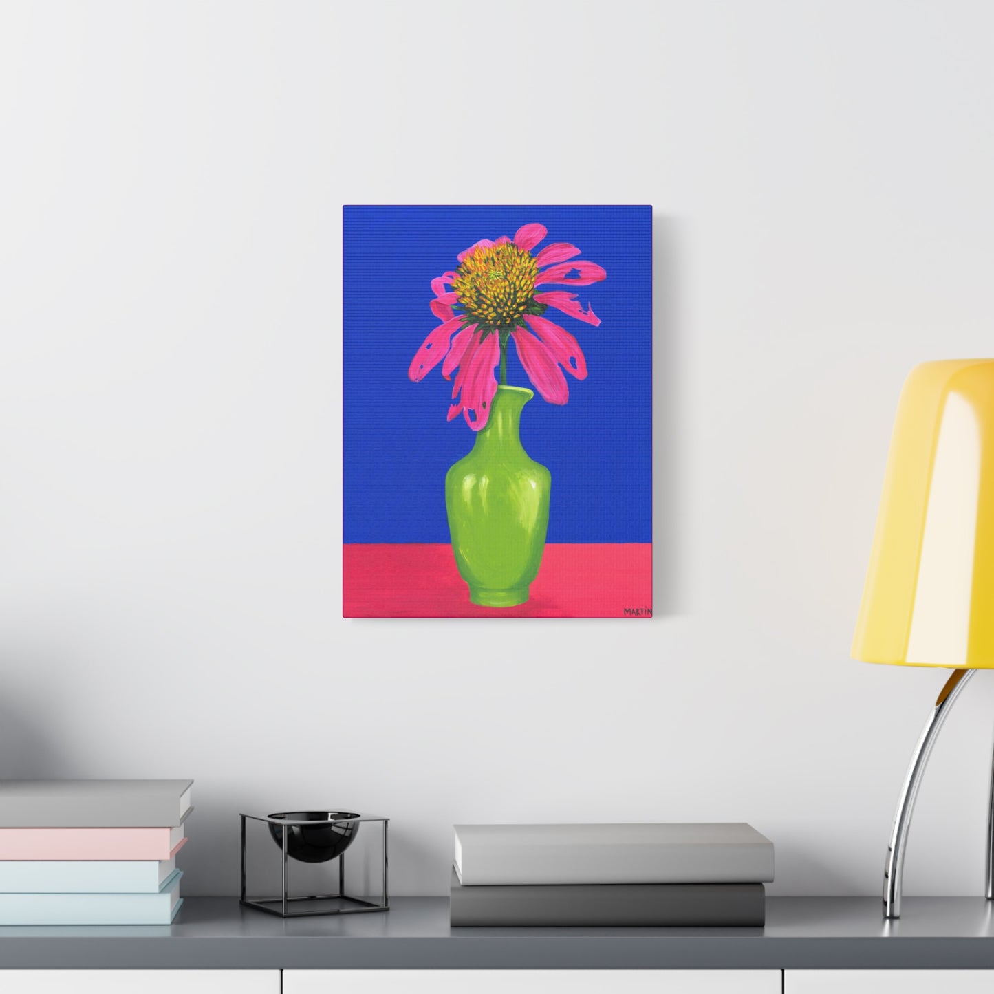 Beat-Up Coneflower Canvas Gallery Wrap