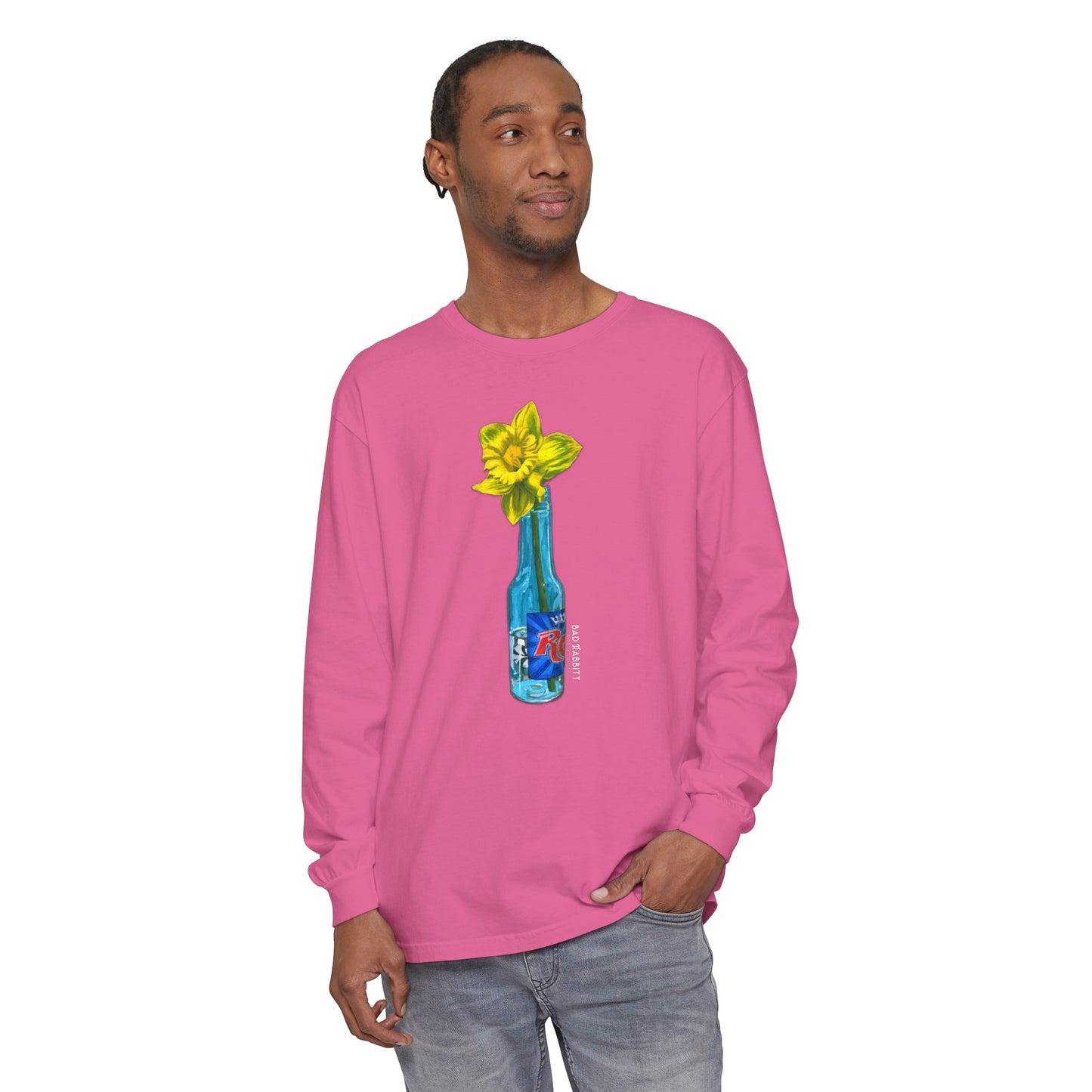 Springtime in Bell Buckle Unisex Garment-dyed Long Sleeve T-Shirt