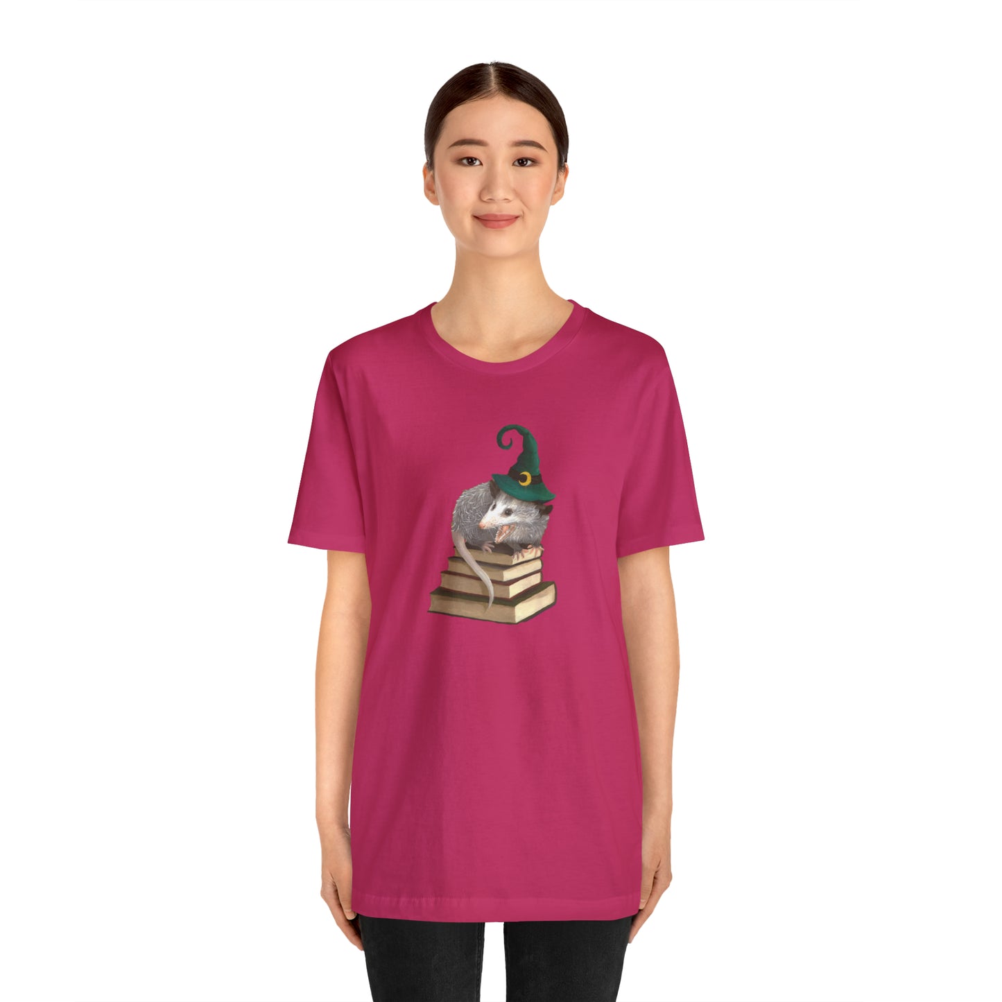Opossum Witch Unisex Jersey Short Sleeve Tee
