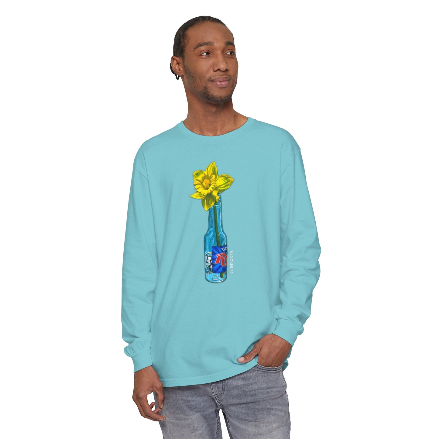 Springtime in Bell Buckle Unisex Garment-dyed Long Sleeve T-Shirt