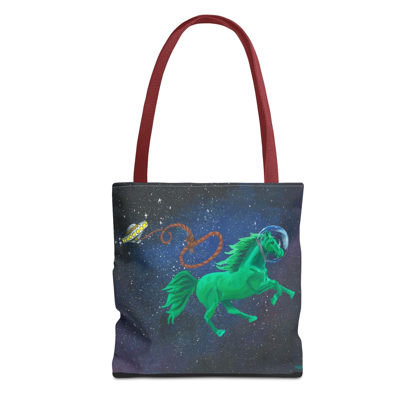 Space Horse Tote Bag