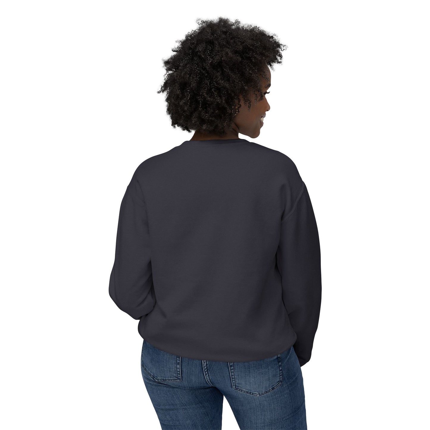 "Bad Rabbitt Art Studio" Unisex Lightweight Crewneck Sweatshirt