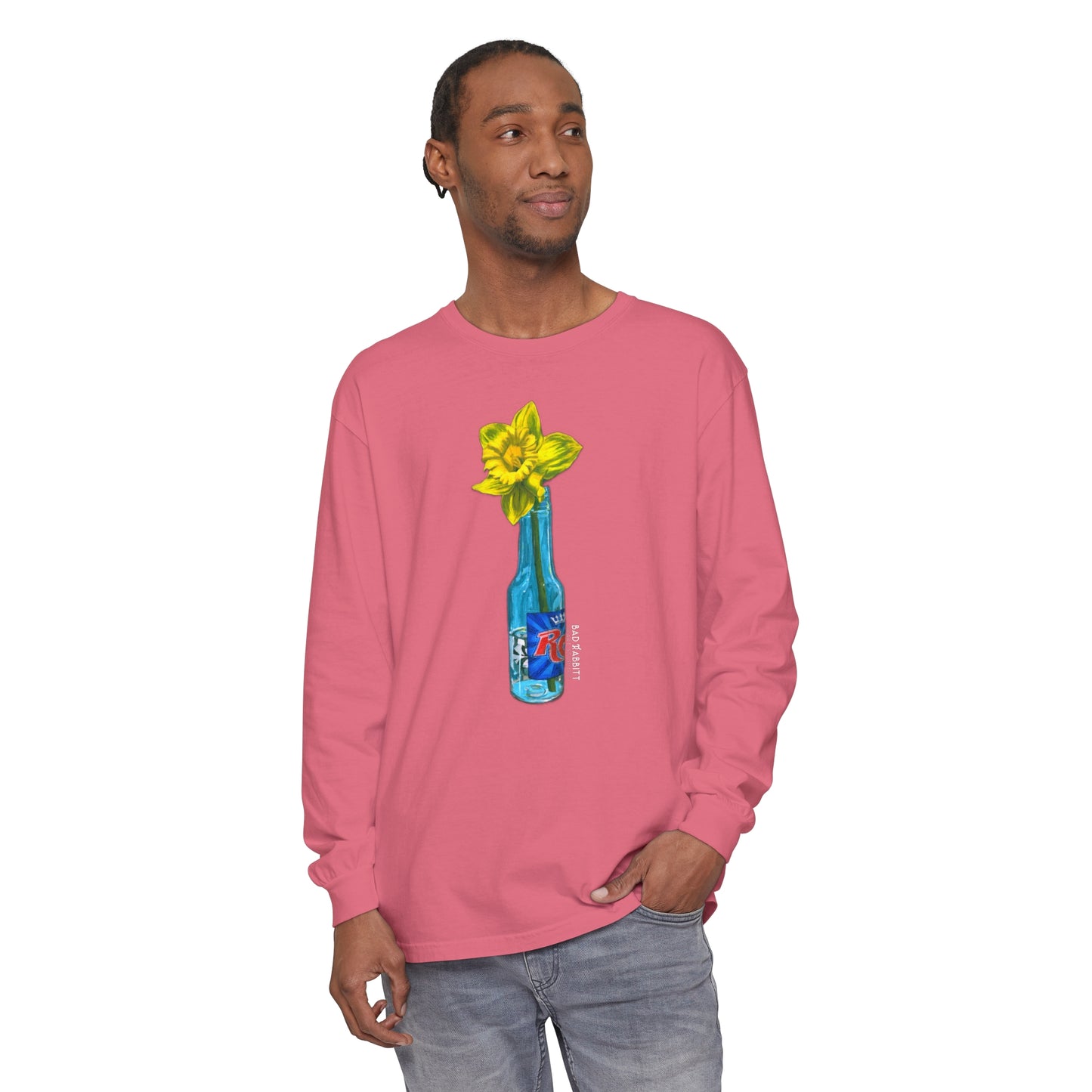 Springtime in Bell Buckle Unisex Garment-dyed Long Sleeve T-Shirt