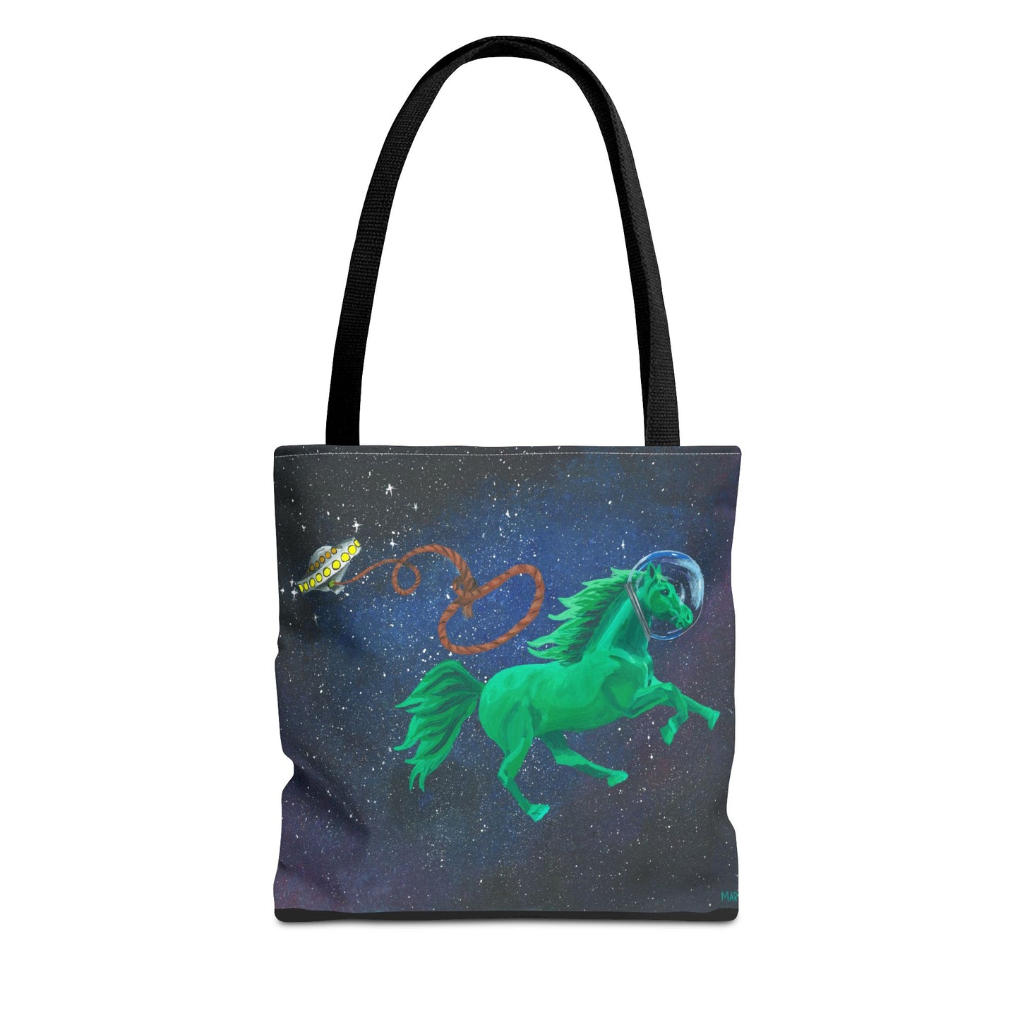 Space Horse Tote Bag