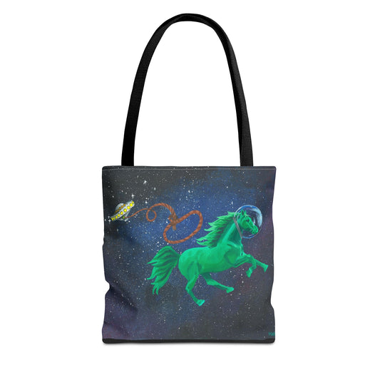 Space Horse Tote Bag