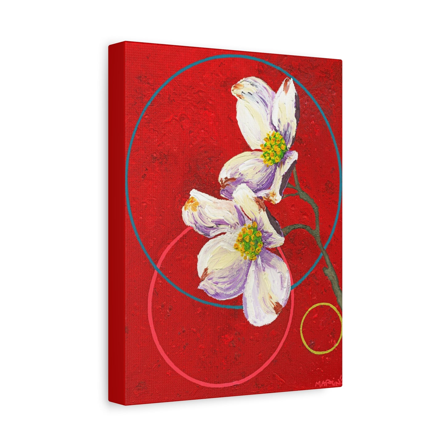 "Dogwood" Matte Canvas, Stretched, 1.25"