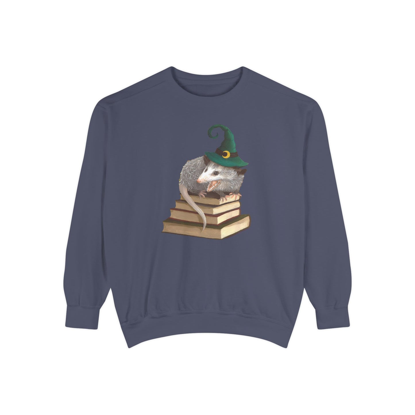 Opossum Witch Unisex Garment-Dyed Sweatshirt