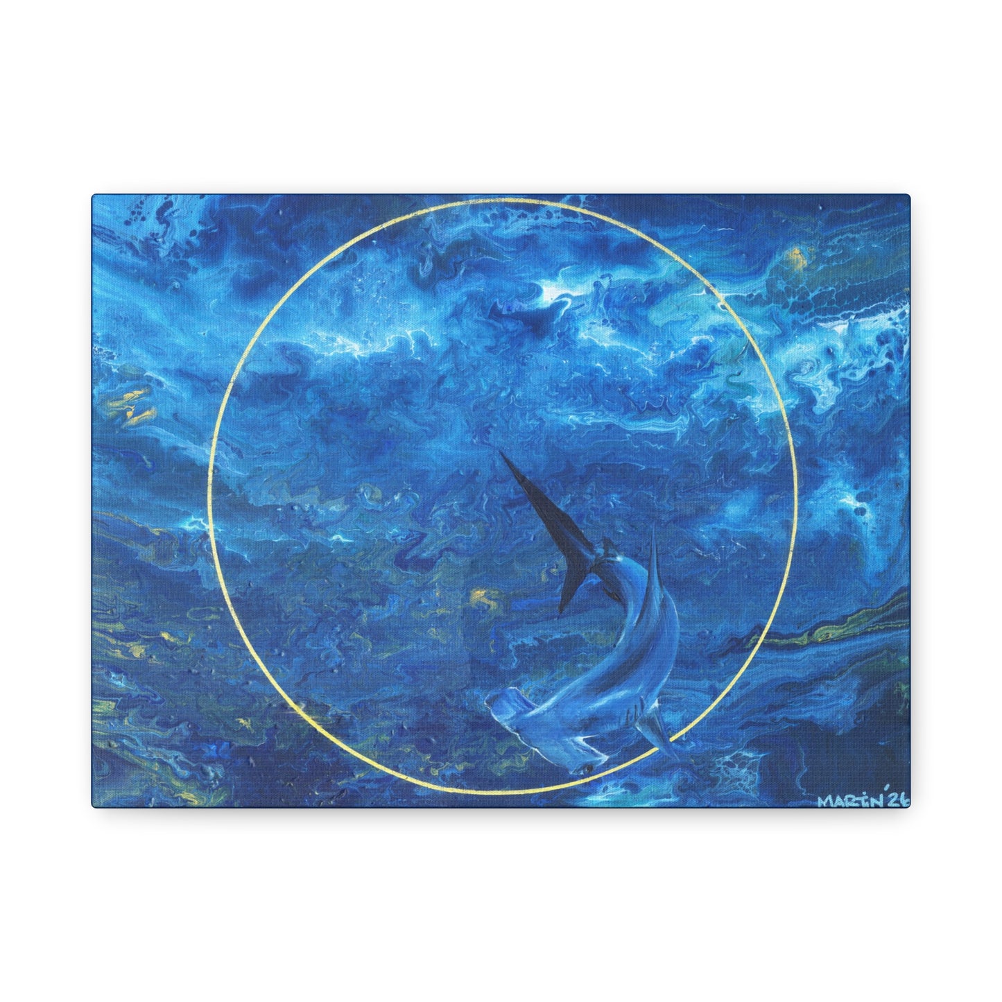 "Ocean Bed" Matte Canvas, Stretched, 1.25"