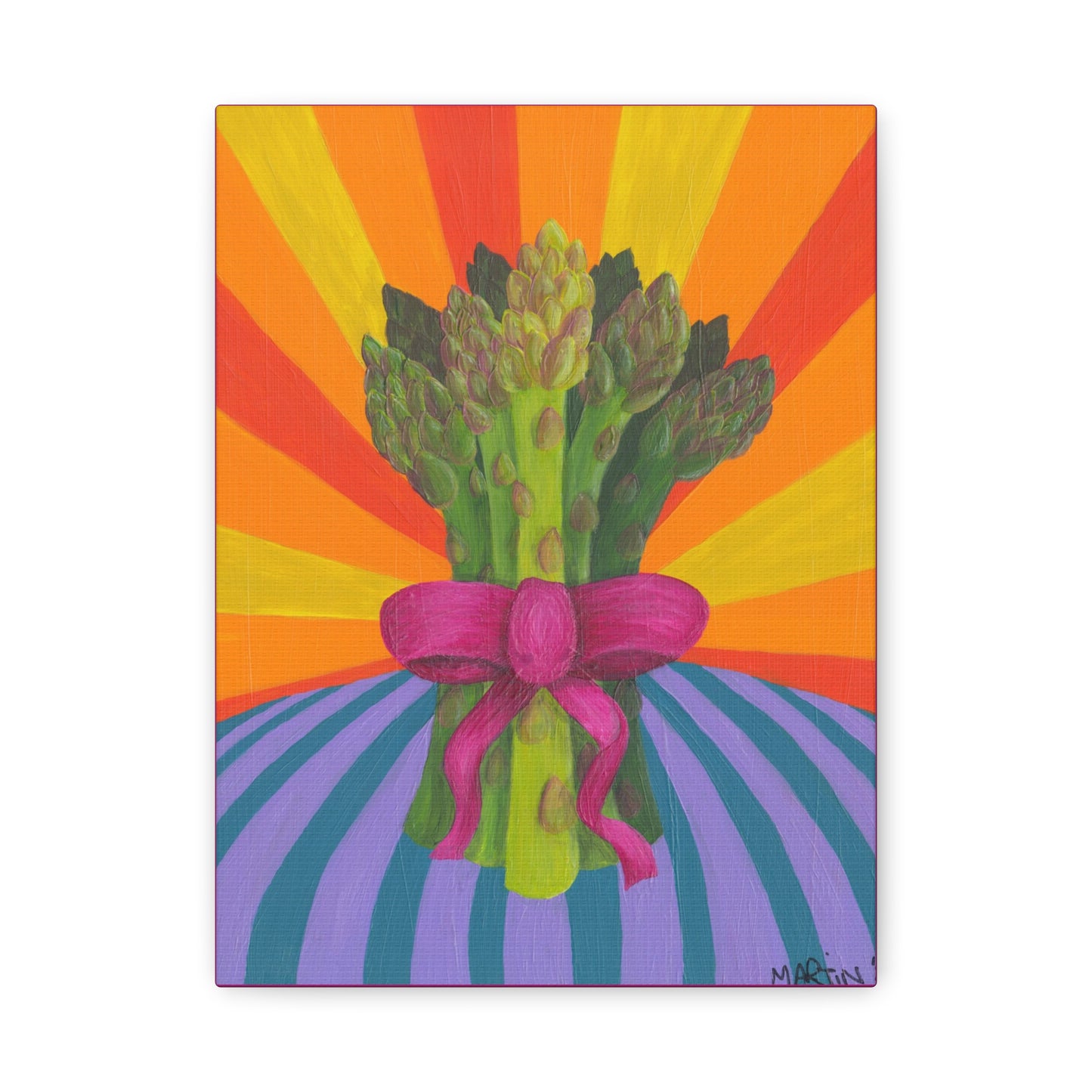 "Age of Asparagus" Canvas Gallery Wrap