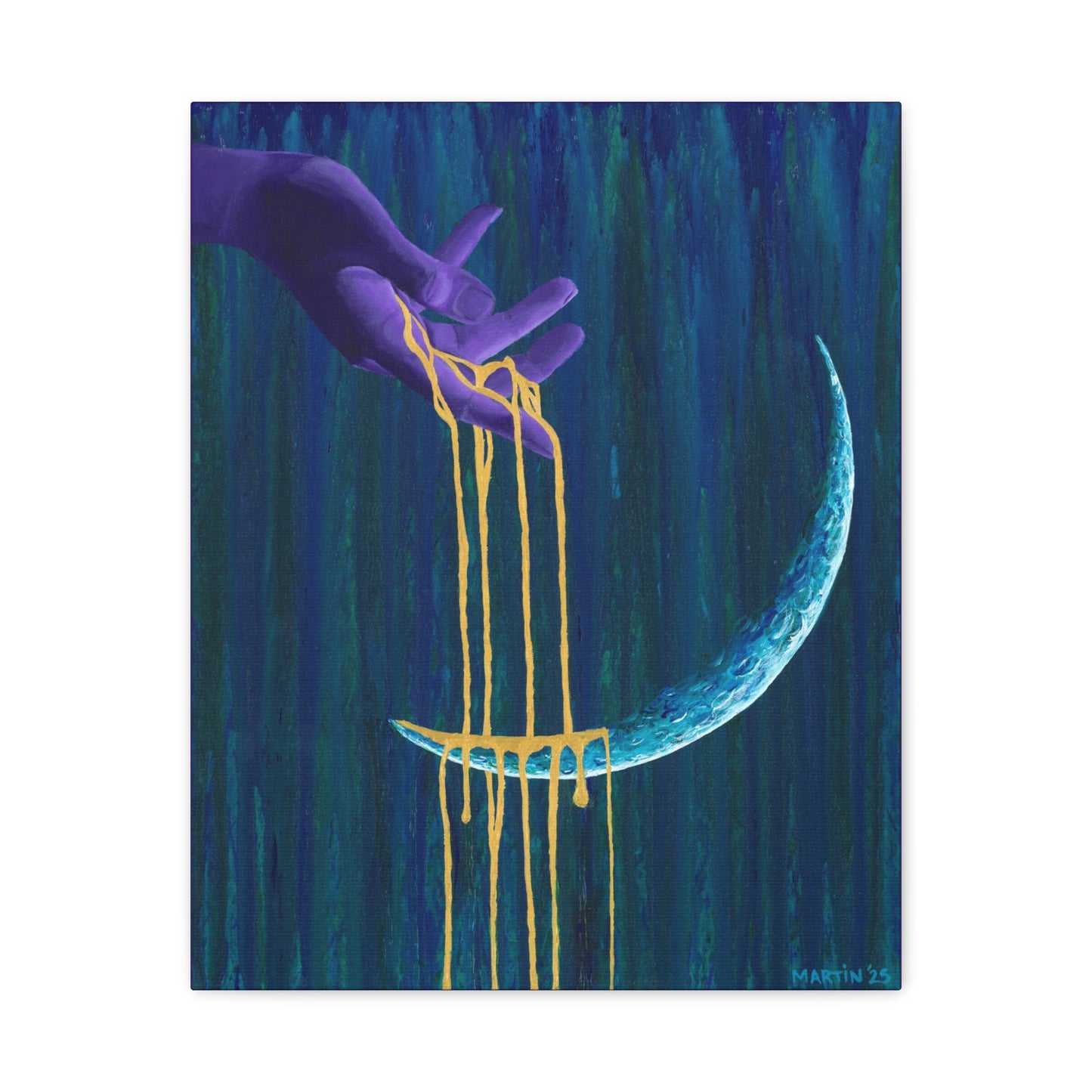 "Infinite Baths" Matte Canvas, Stretched, 1.25"
