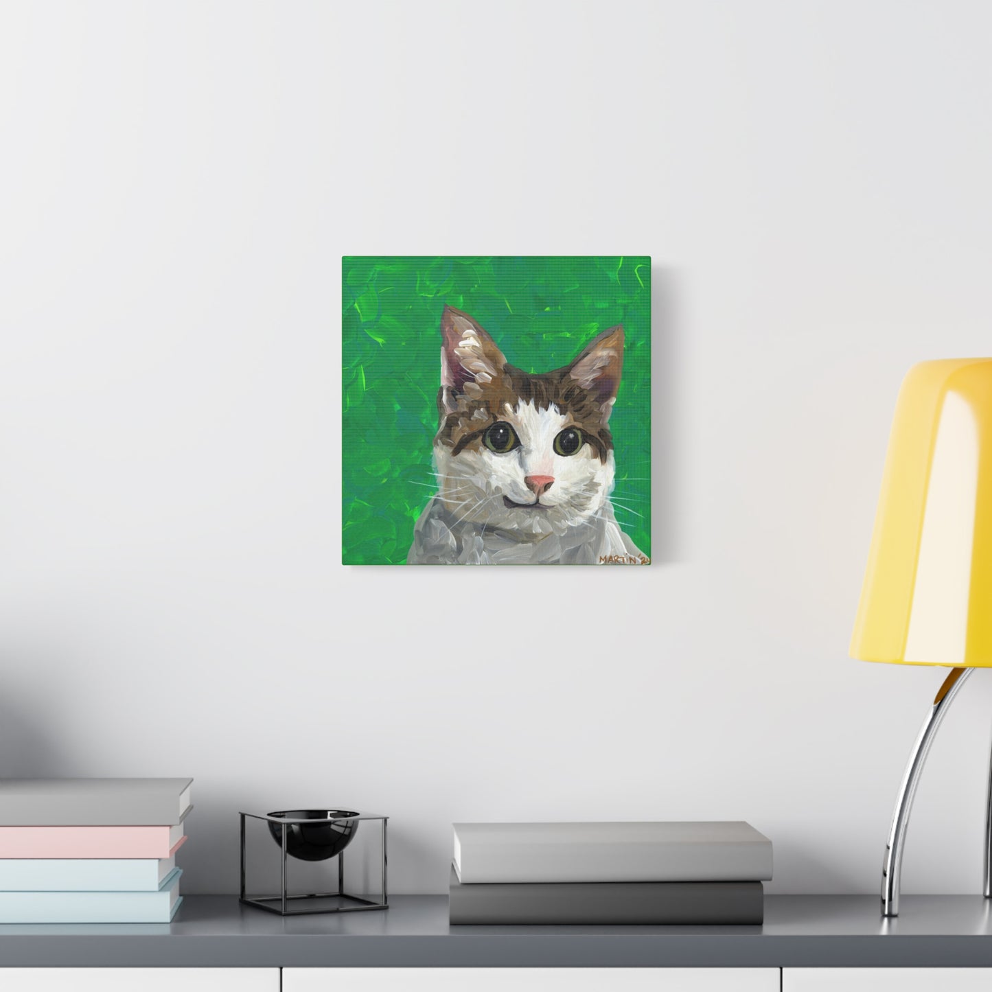 Goofy Tabby Canvas Gallery Wrap
