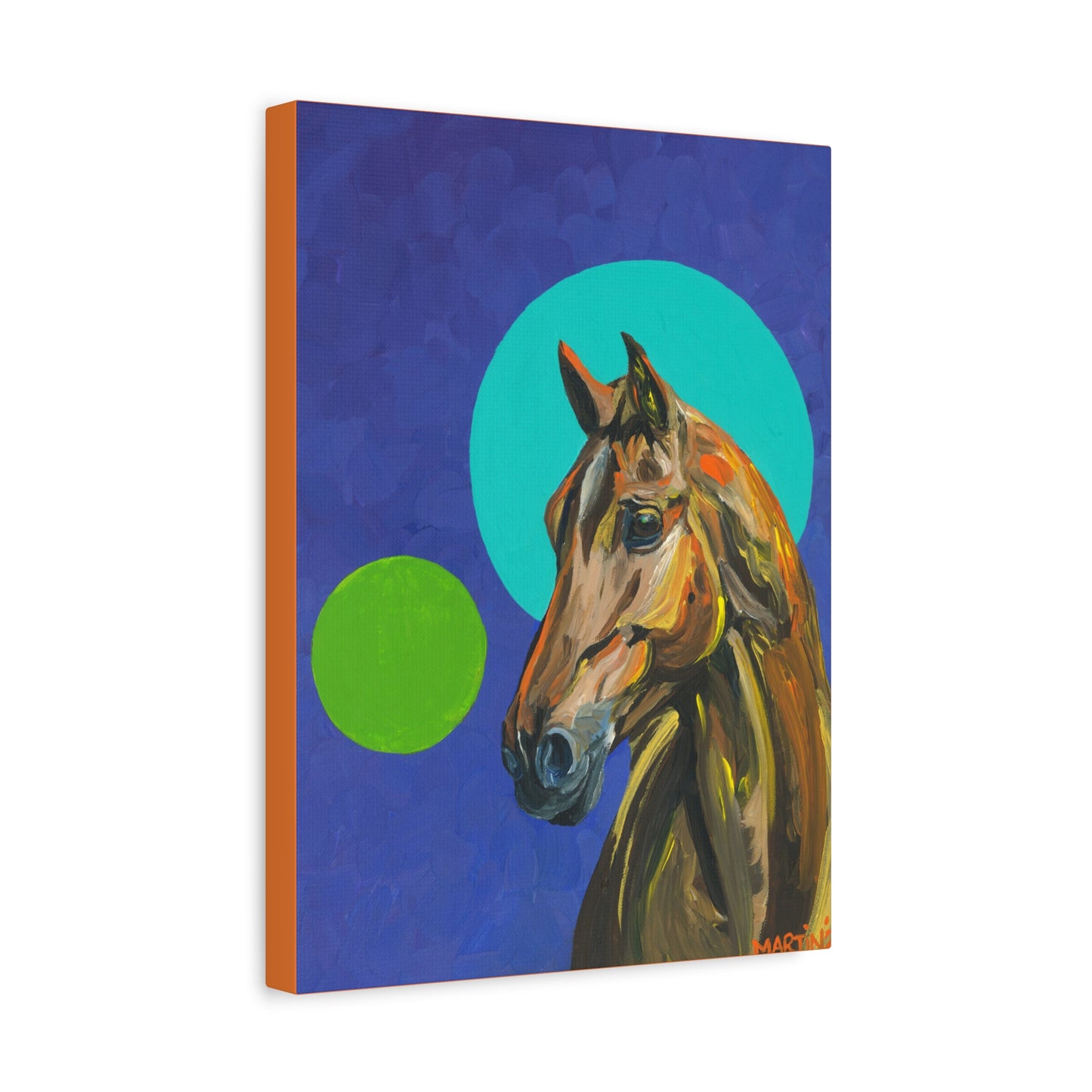 Brown Horse Canvas Gallery Wrap