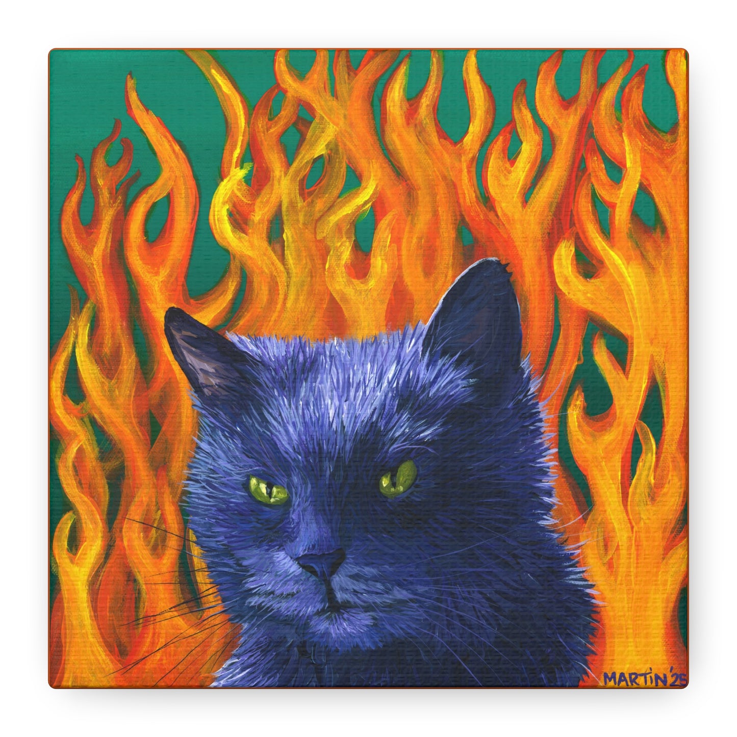 Spicy Rage Matte Canvas, Stretched, 1.25"