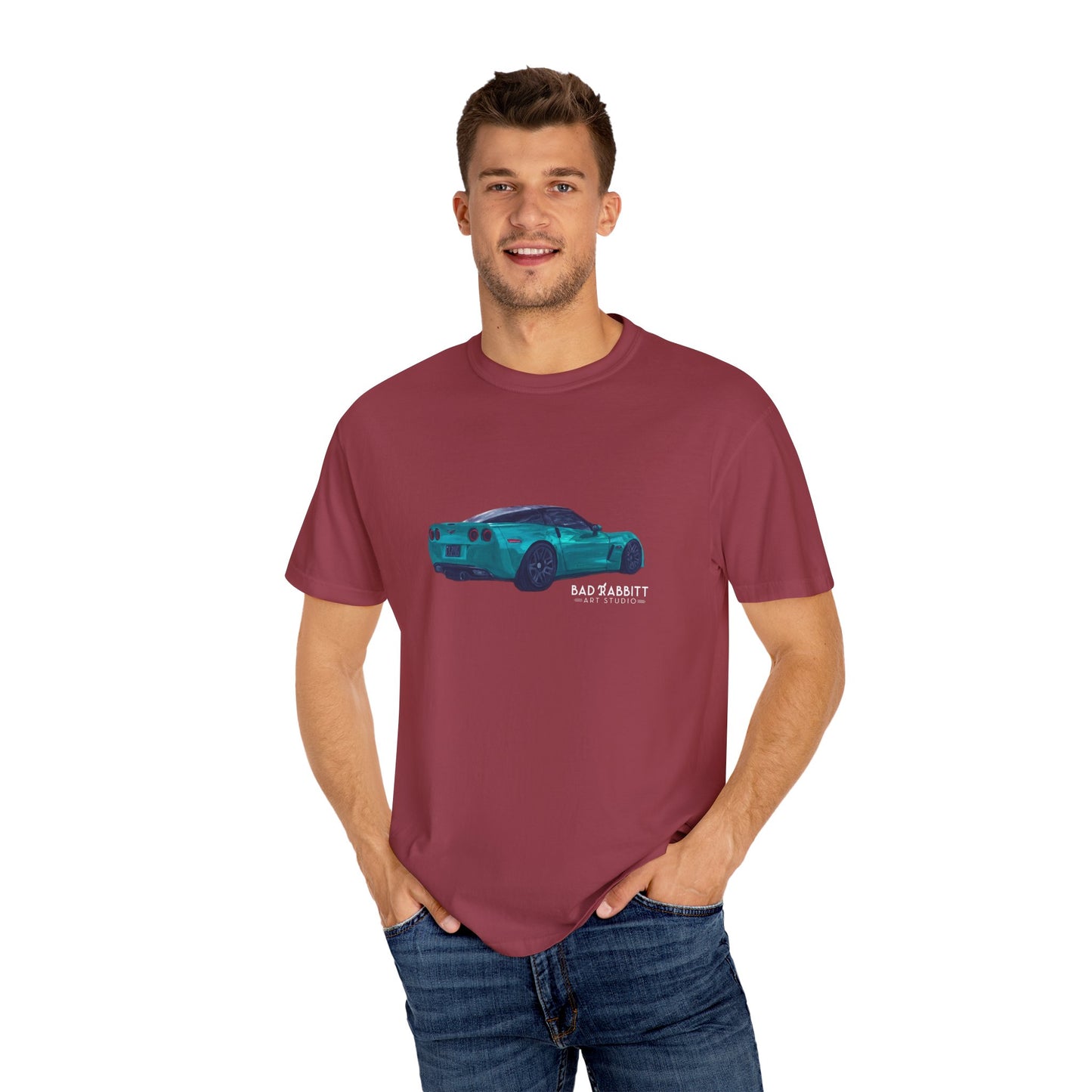C6 Z06 Corvette Unisex Garment-Dyed T-shirt