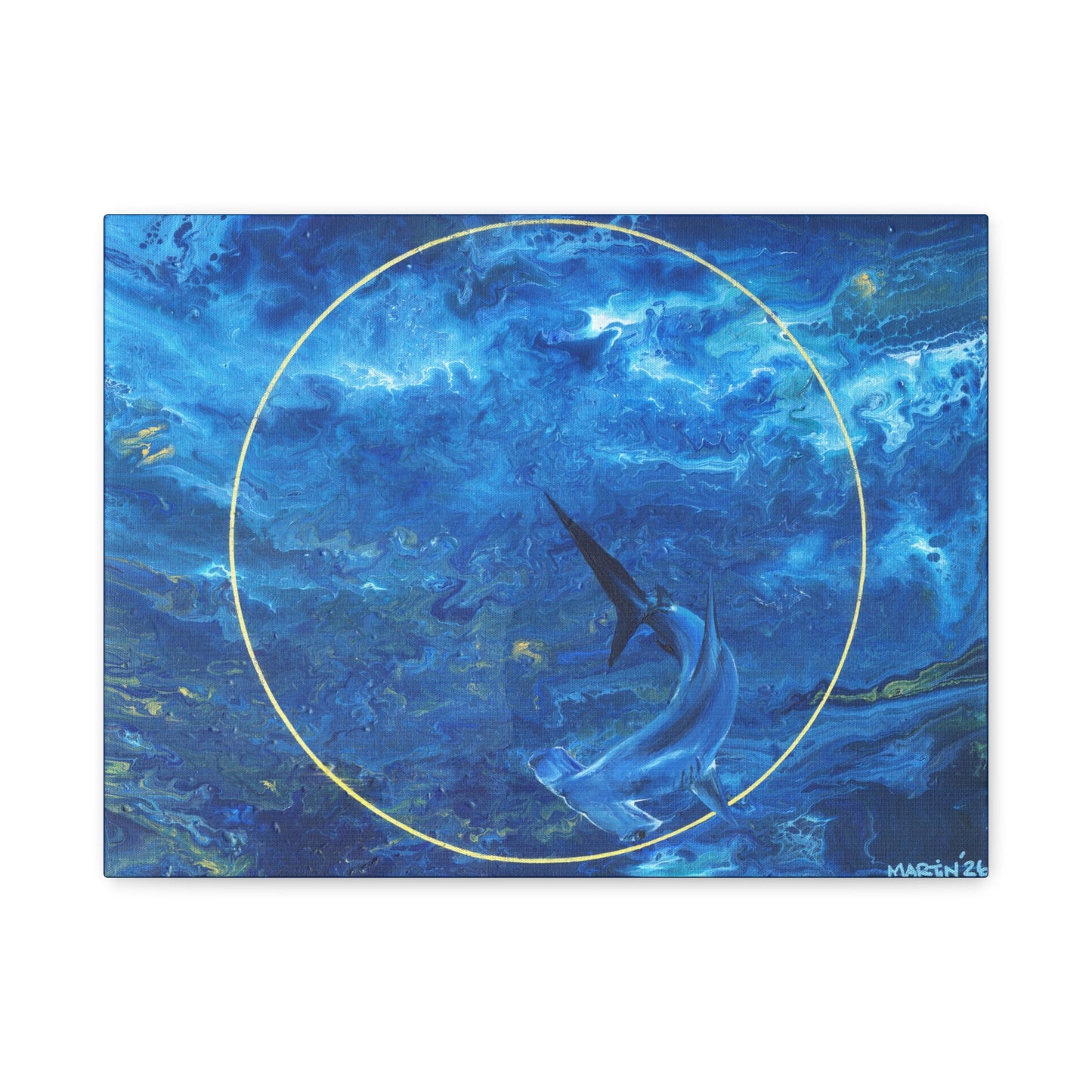 "Ocean Bed" Matte Canvas, Stretched, 1.25"