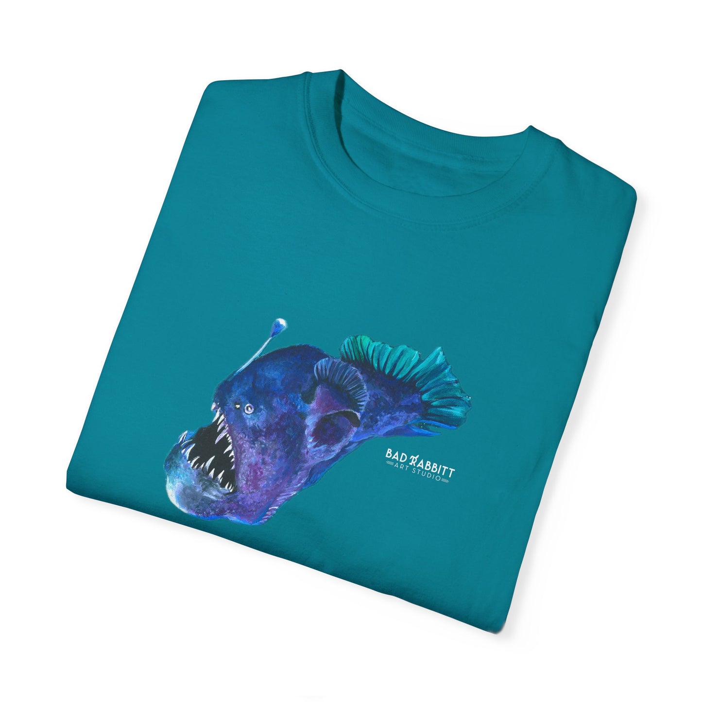 Angler Fish Unisex Garment-Dyed T-shirt