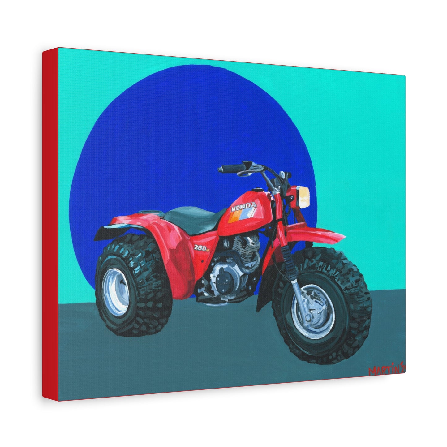Honda ATC 200 Canvas Gallery Wrap