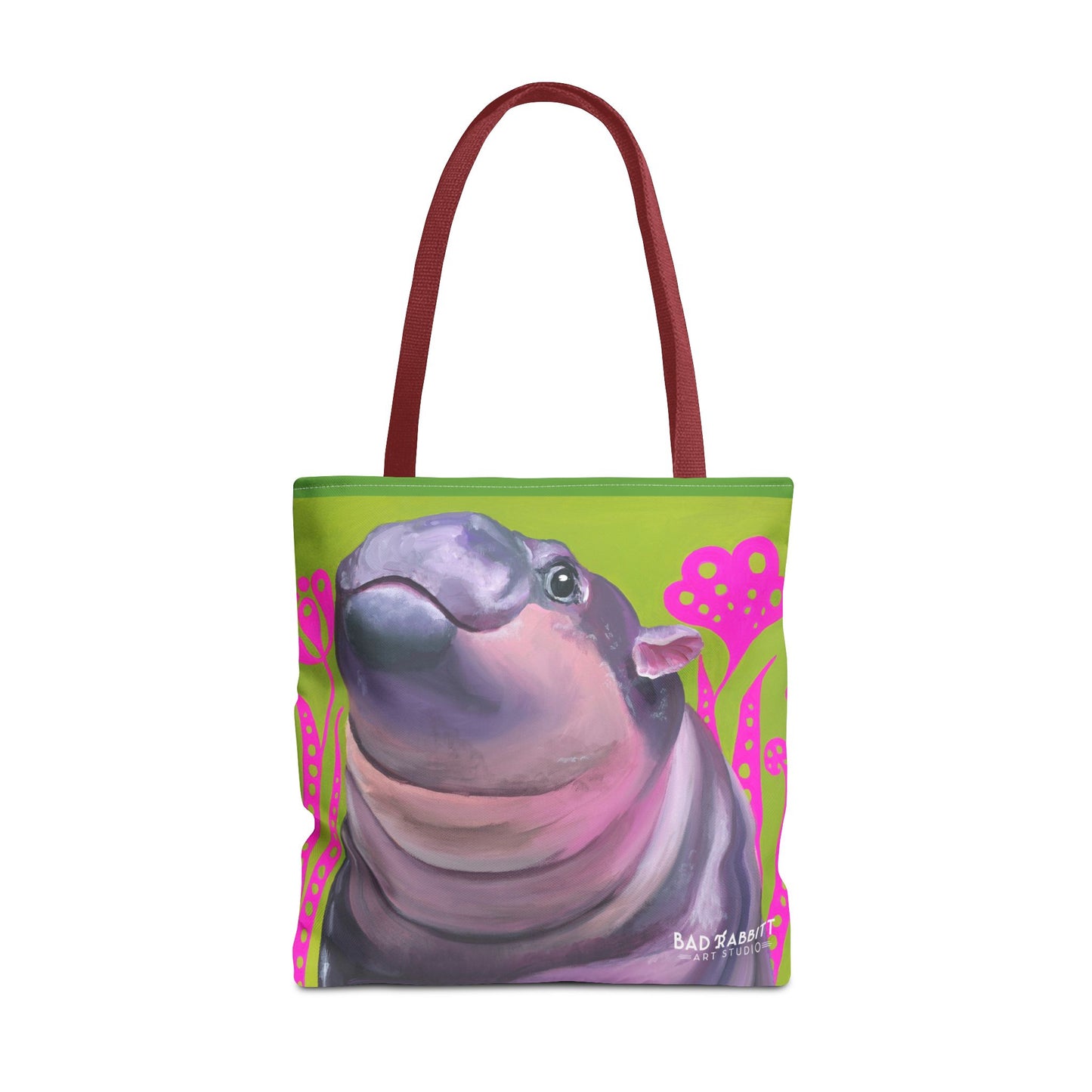 Moo Deng Tote Bag (AOP)