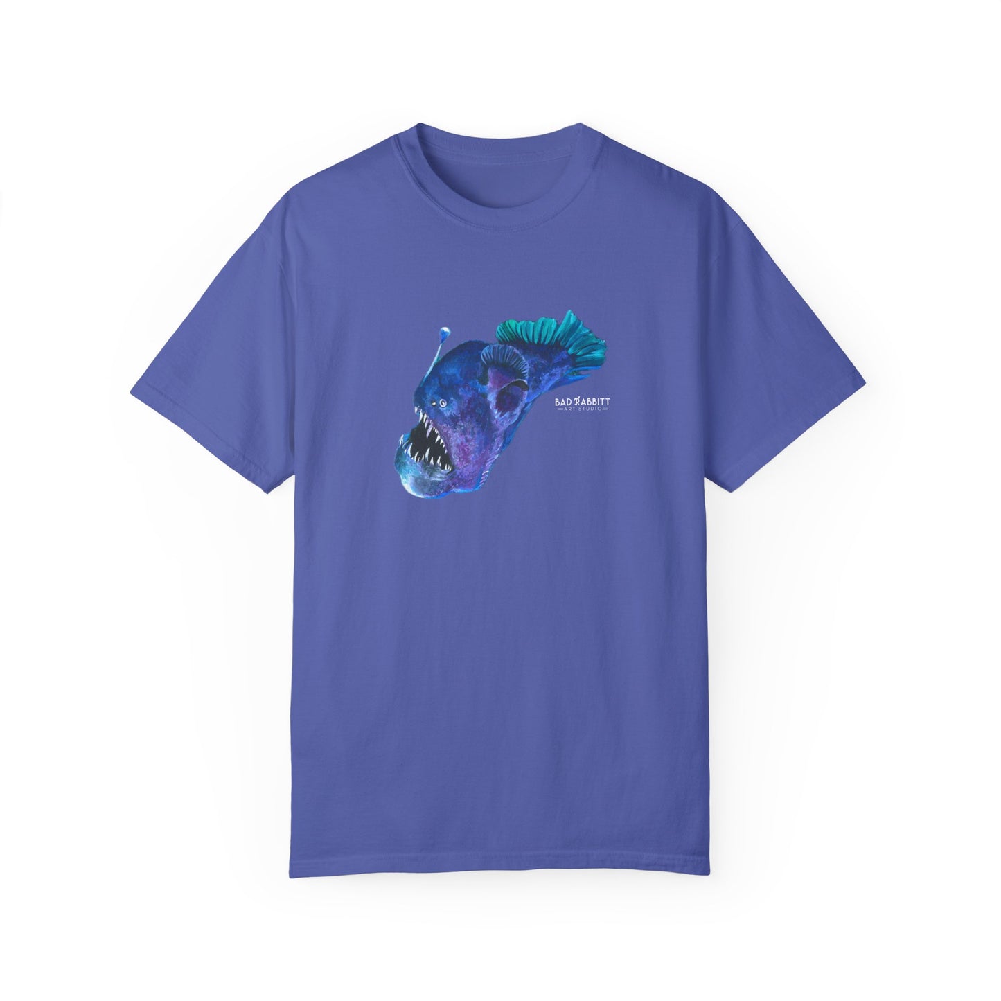Angler Fish Unisex Garment-Dyed T-shirt