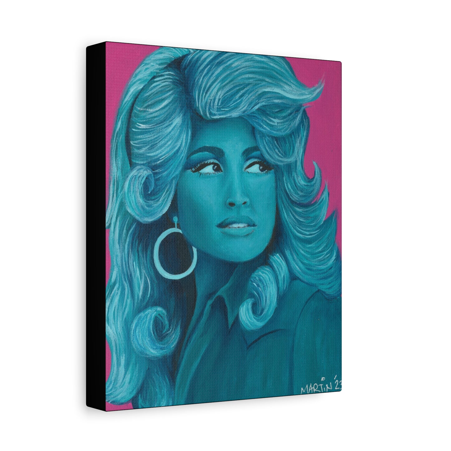 Teal Dolly - Canvas Gallery Wrap