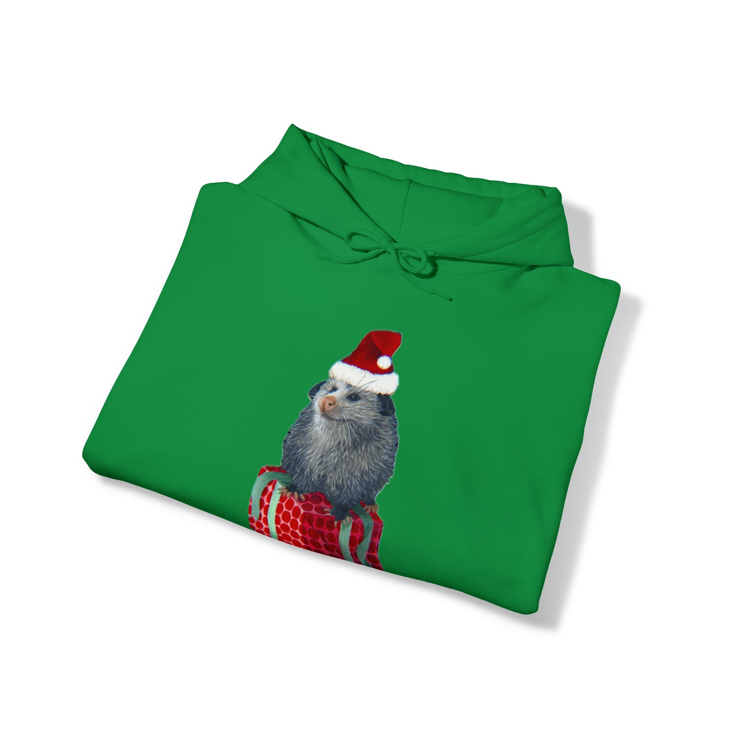 Christmas Opossum Unisex Heavy Blend™ Hooded Sweatshirt