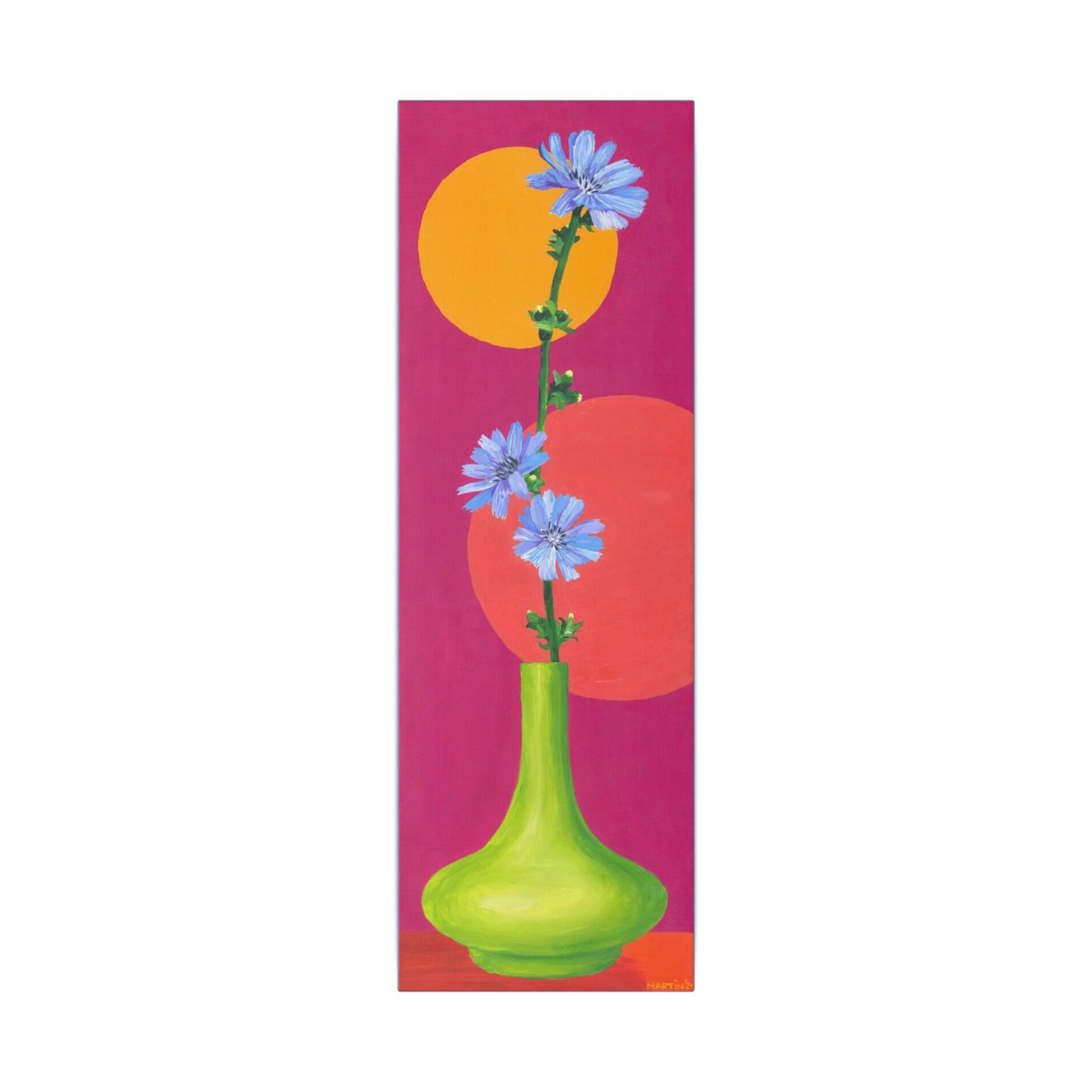 Chicory Tall Skinny Classic Stretched Canvas