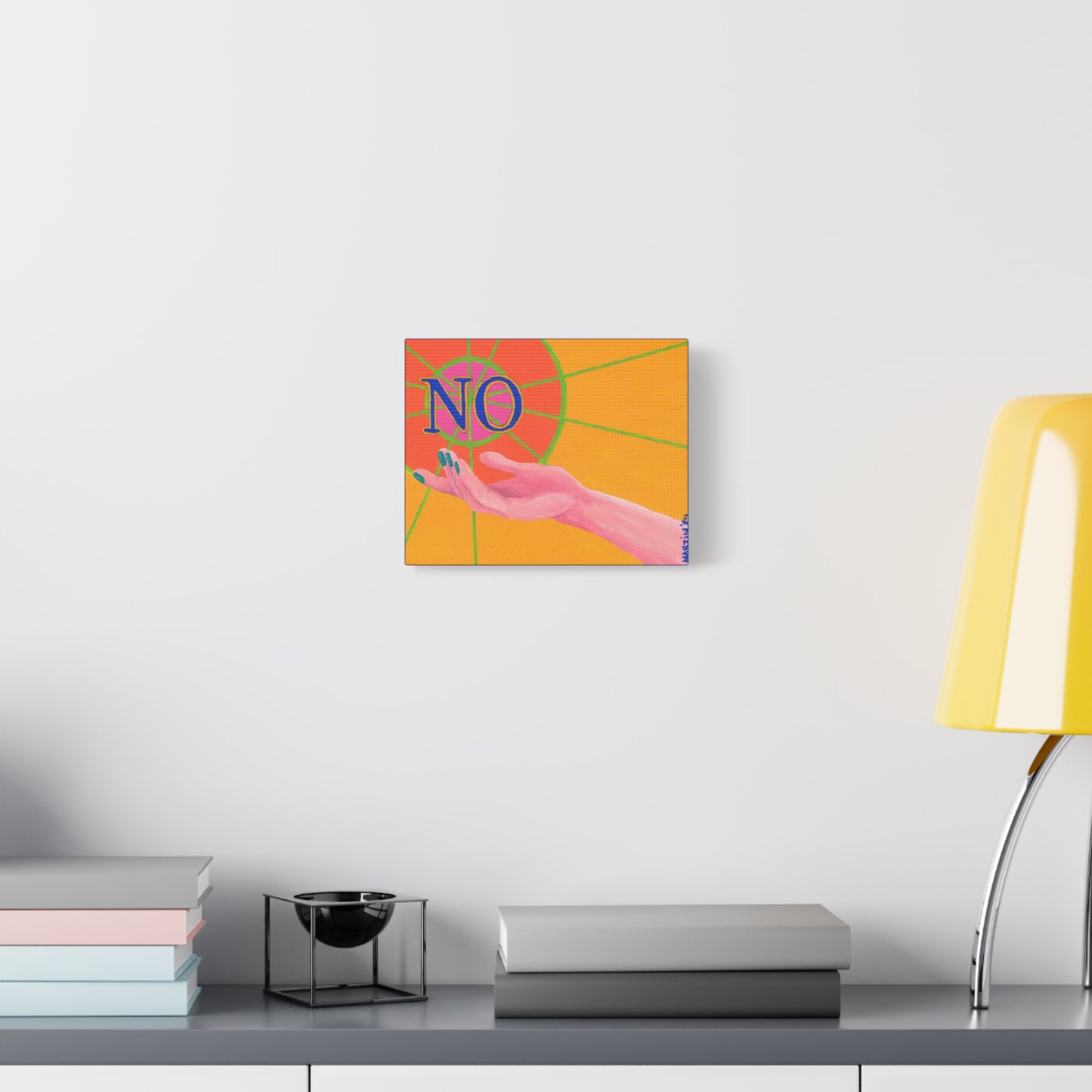 "NO 2024" Canvas Gallery Wrap