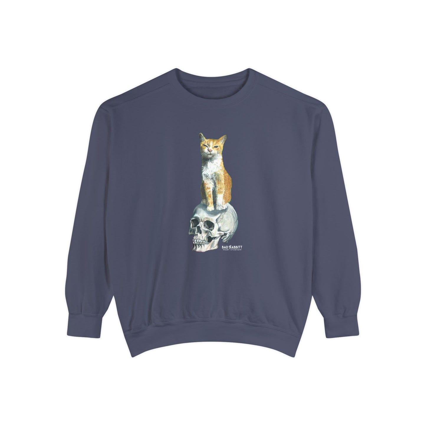 Dave and the Skull of His Enemy Unisex Garment-Dyed Sweatshirt