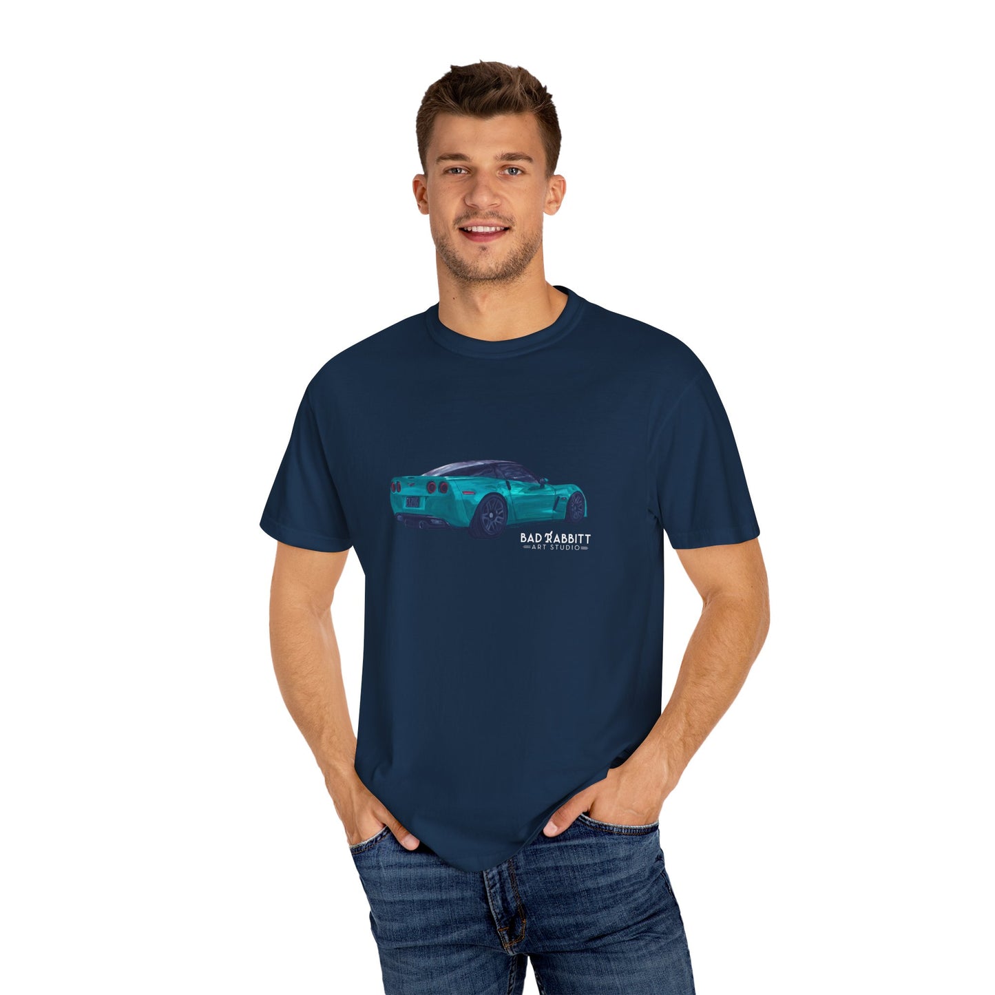 C6 Z06 Corvette Unisex Garment-Dyed T-shirt