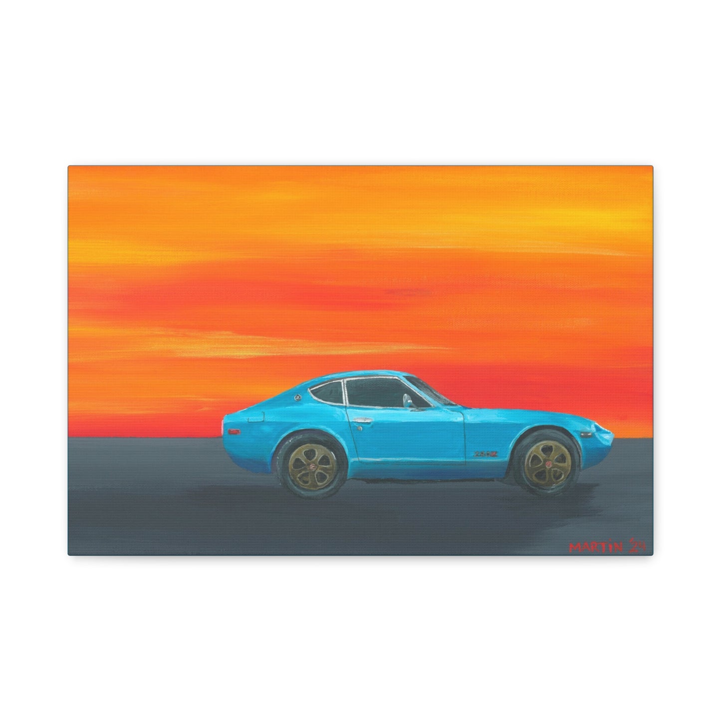 Datsun 280z Canvas Gallery Wrap