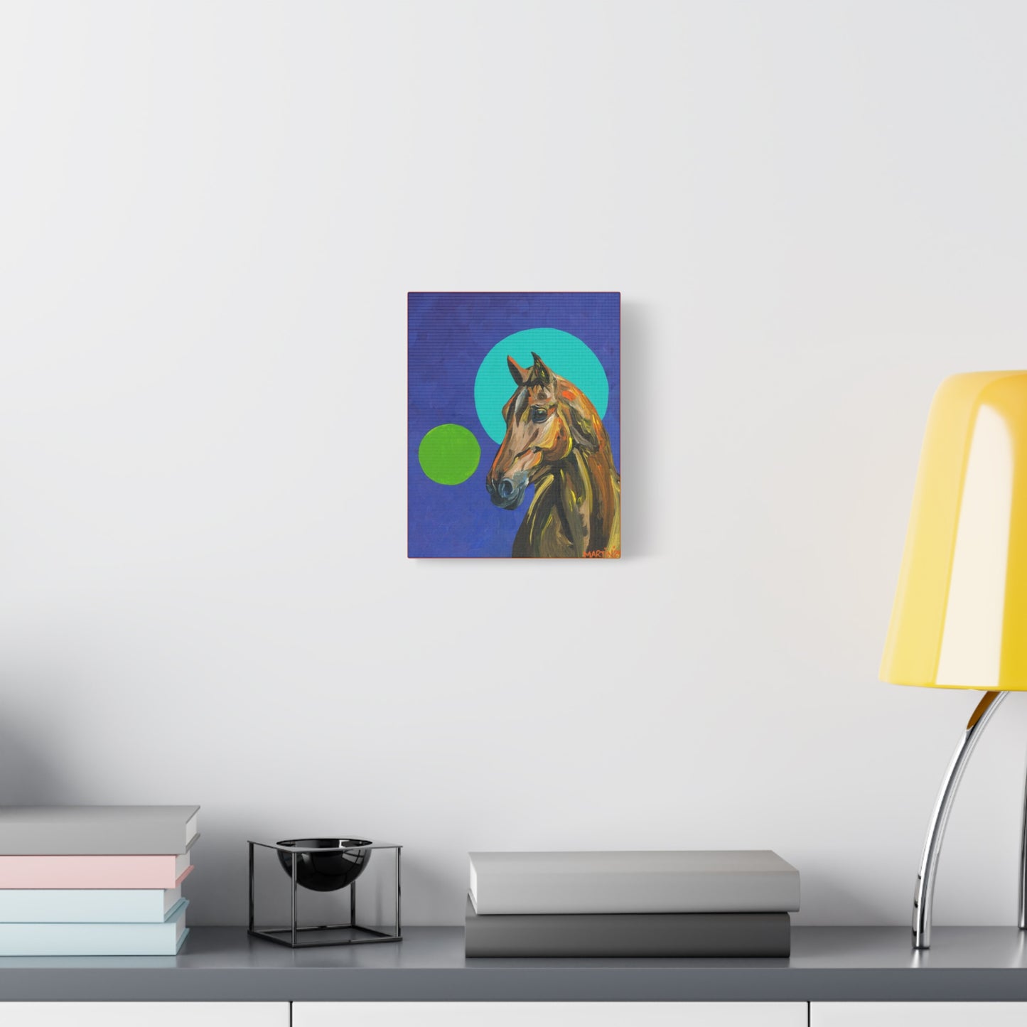 Brown Horse Canvas Gallery Wrap