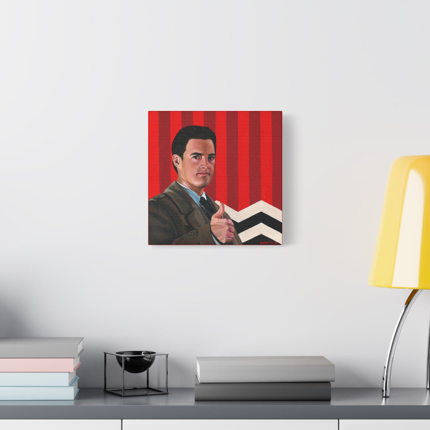Special Agent Dale Cooper Canvas Gallery Wrap