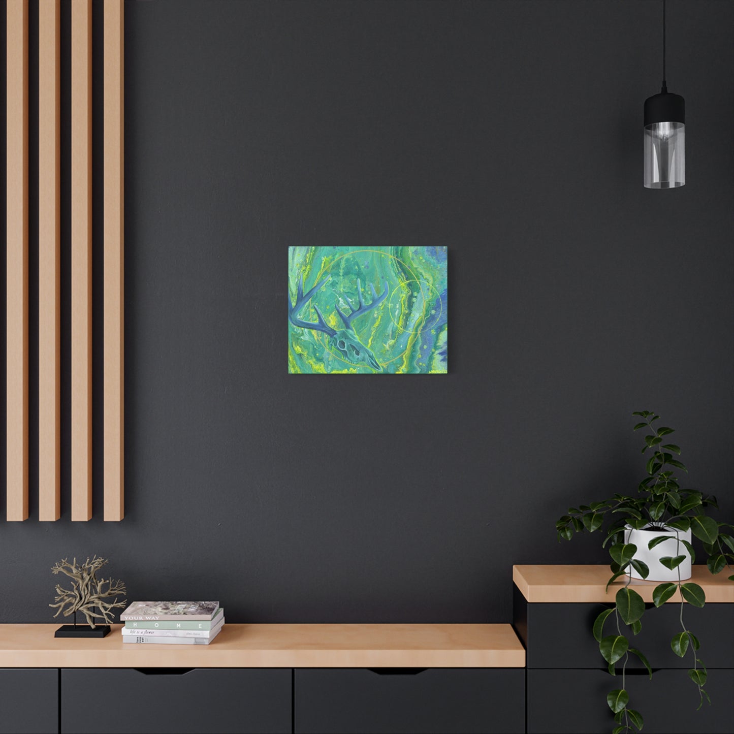 "Floating" Matte Canvas, Stretched, 1.25"
