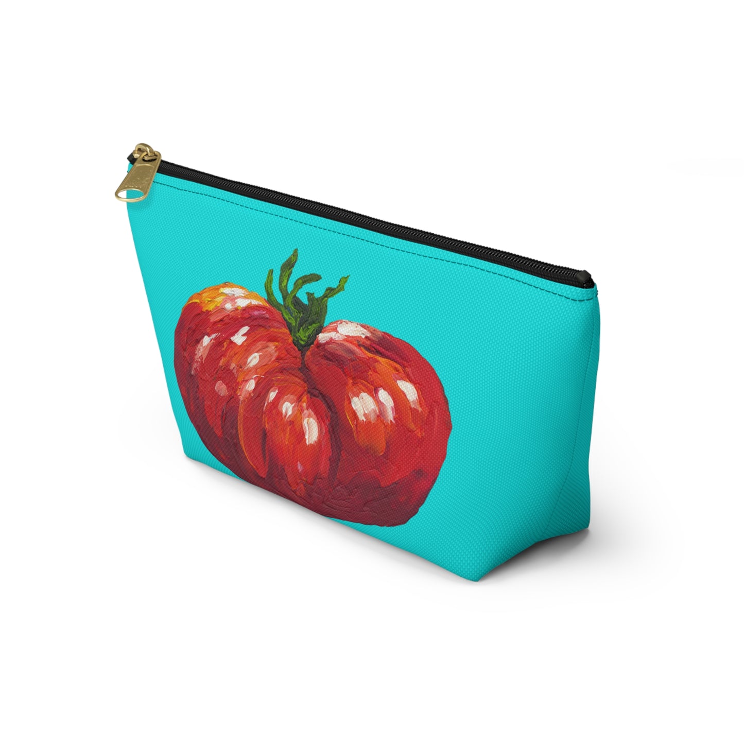"Juicy Tomato" Accessory Pouch w T-bottom