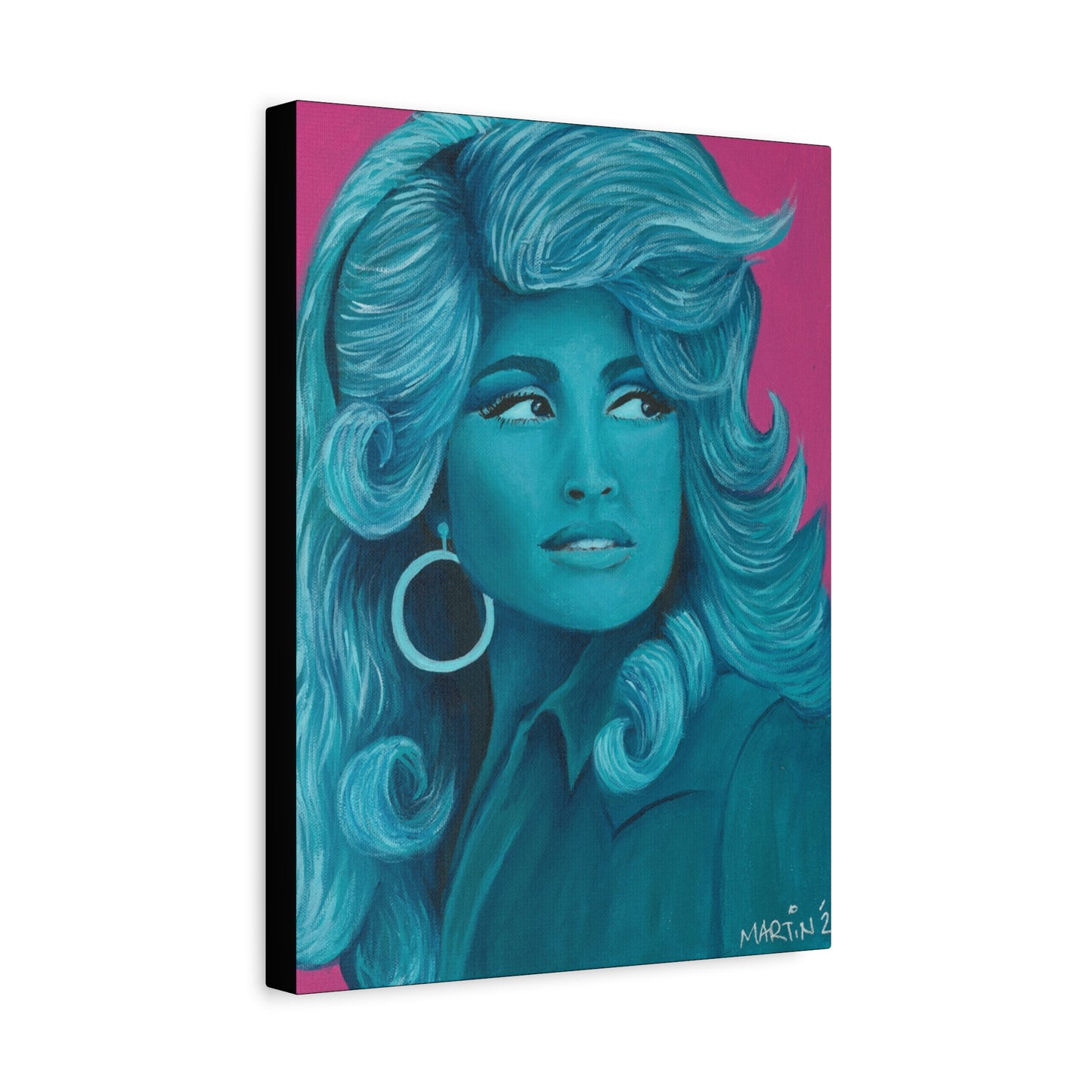 Teal Dolly - Canvas Gallery Wrap