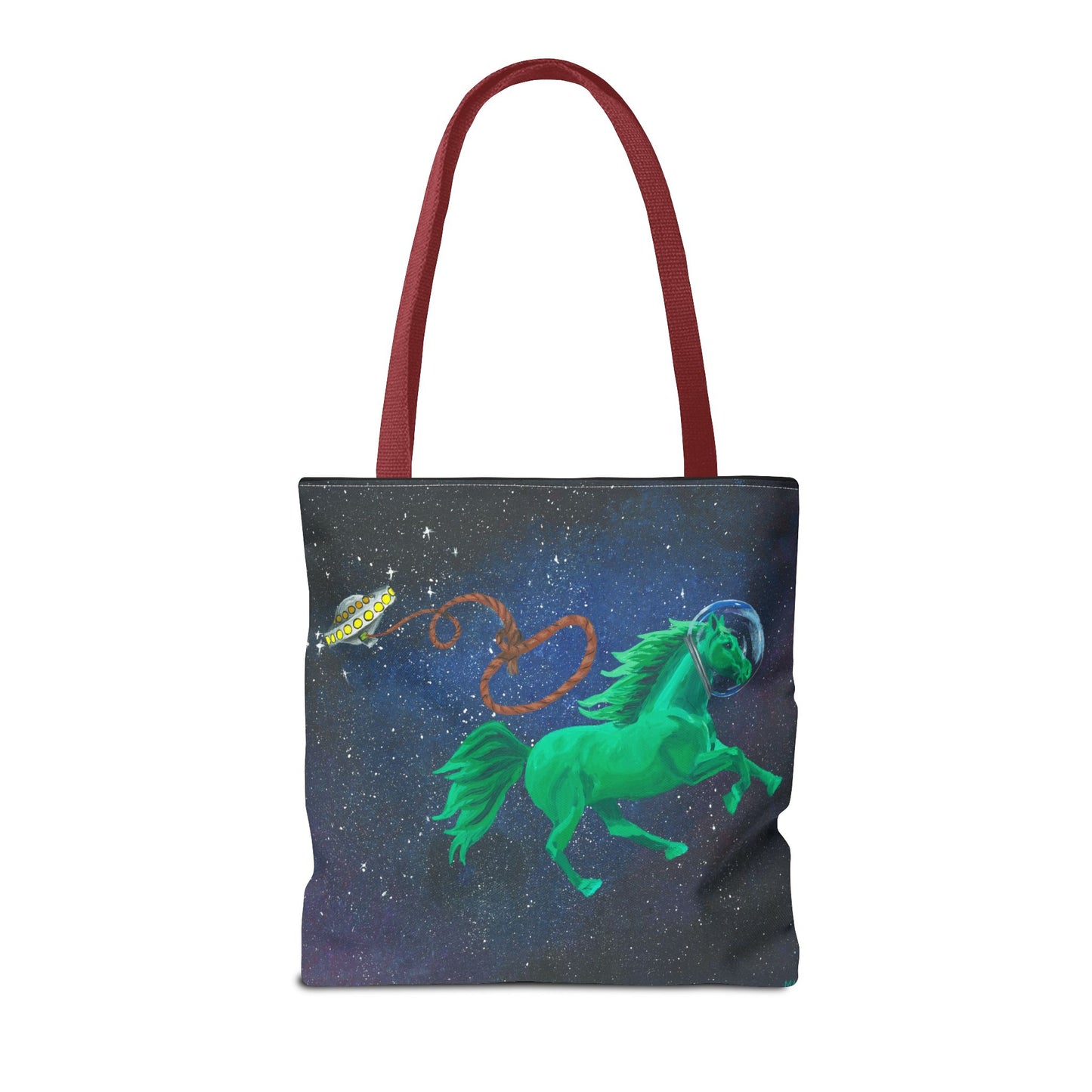 Space Horse Tote Bag