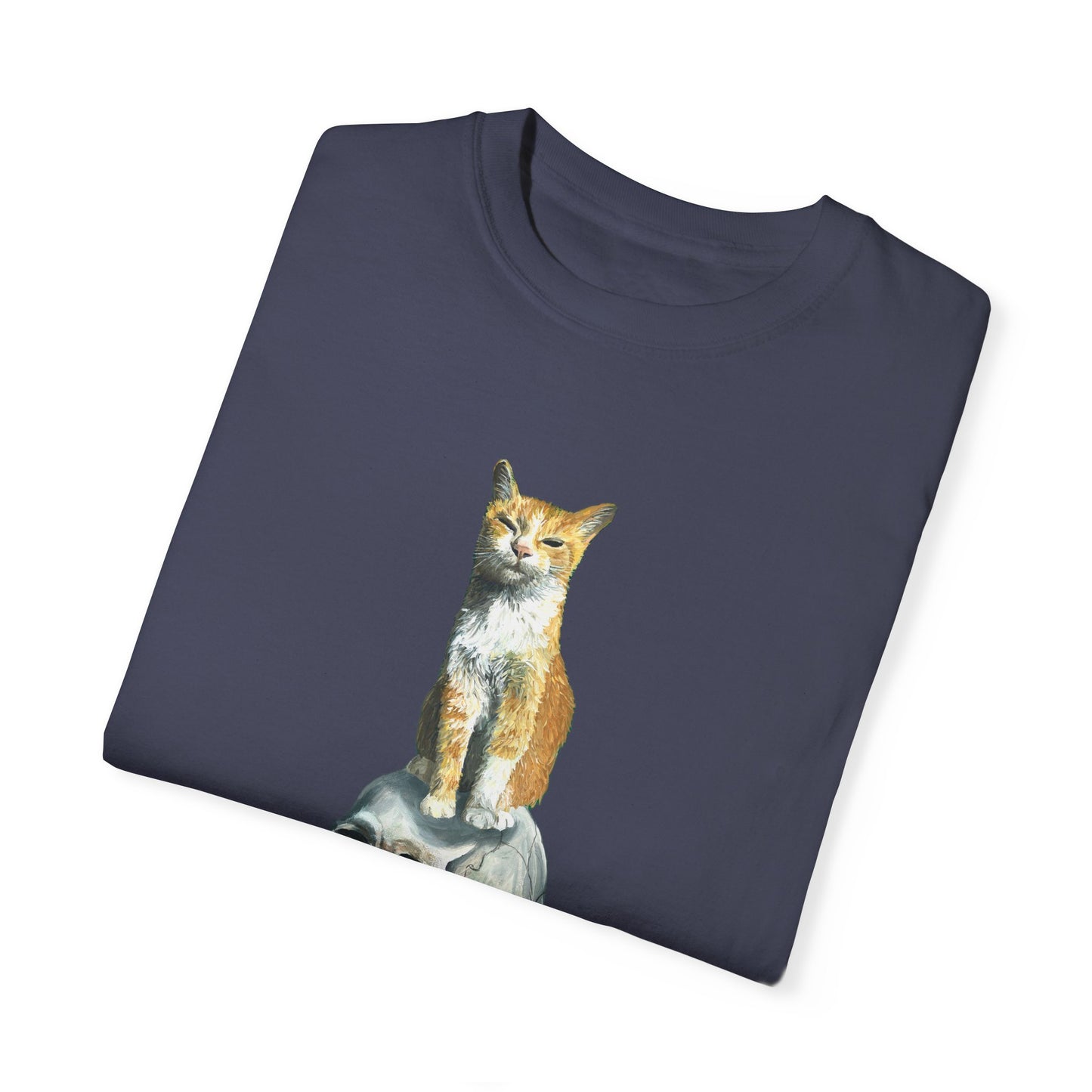 Dave and the Skull of His Enemy Unisex Garment-Dyed T-shirt