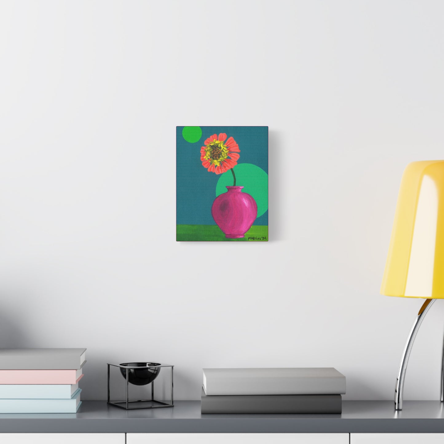 Mini Zinnie Canvas Gallery Wrap