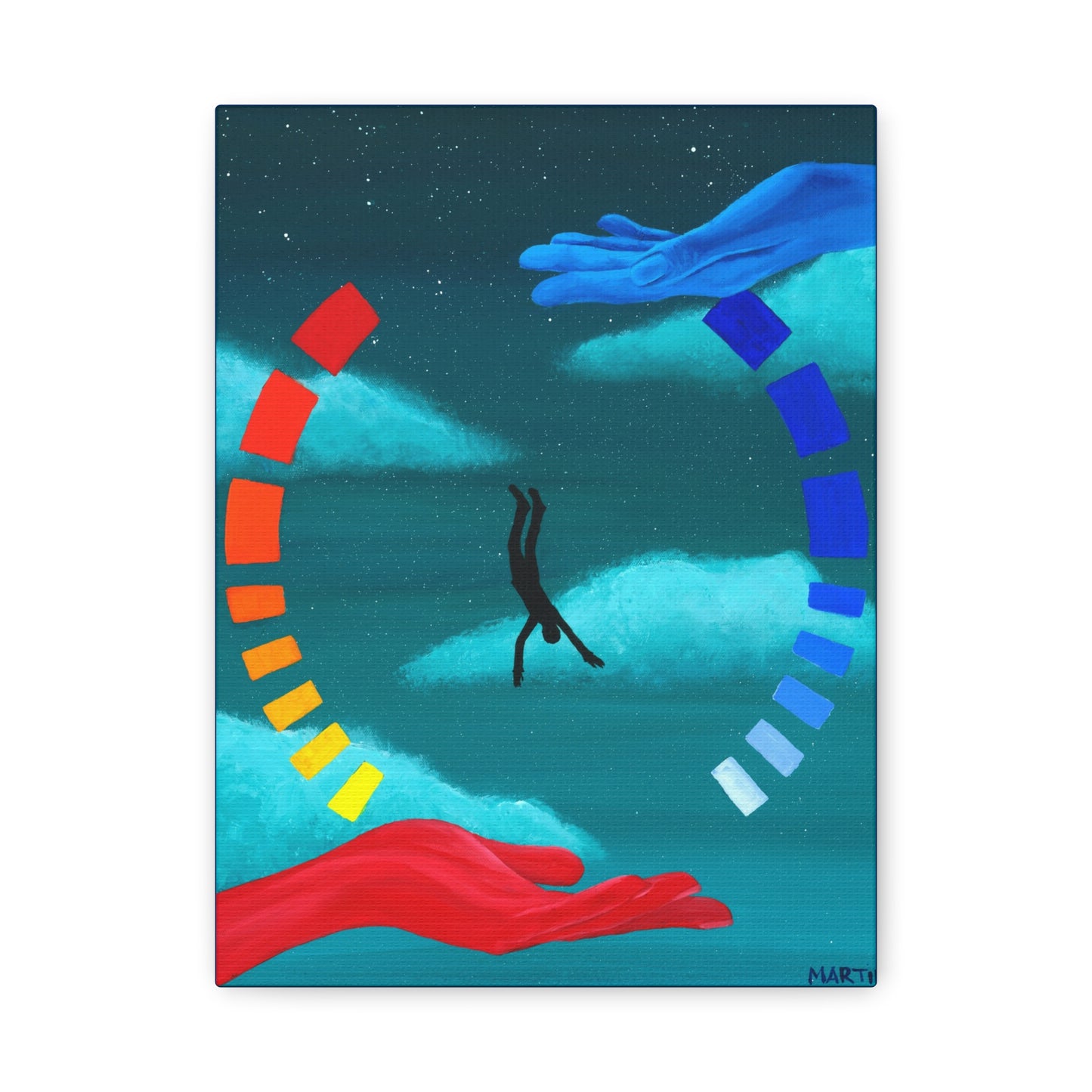 "Dangerous" Matte Canvas, Stretched, 1.25"