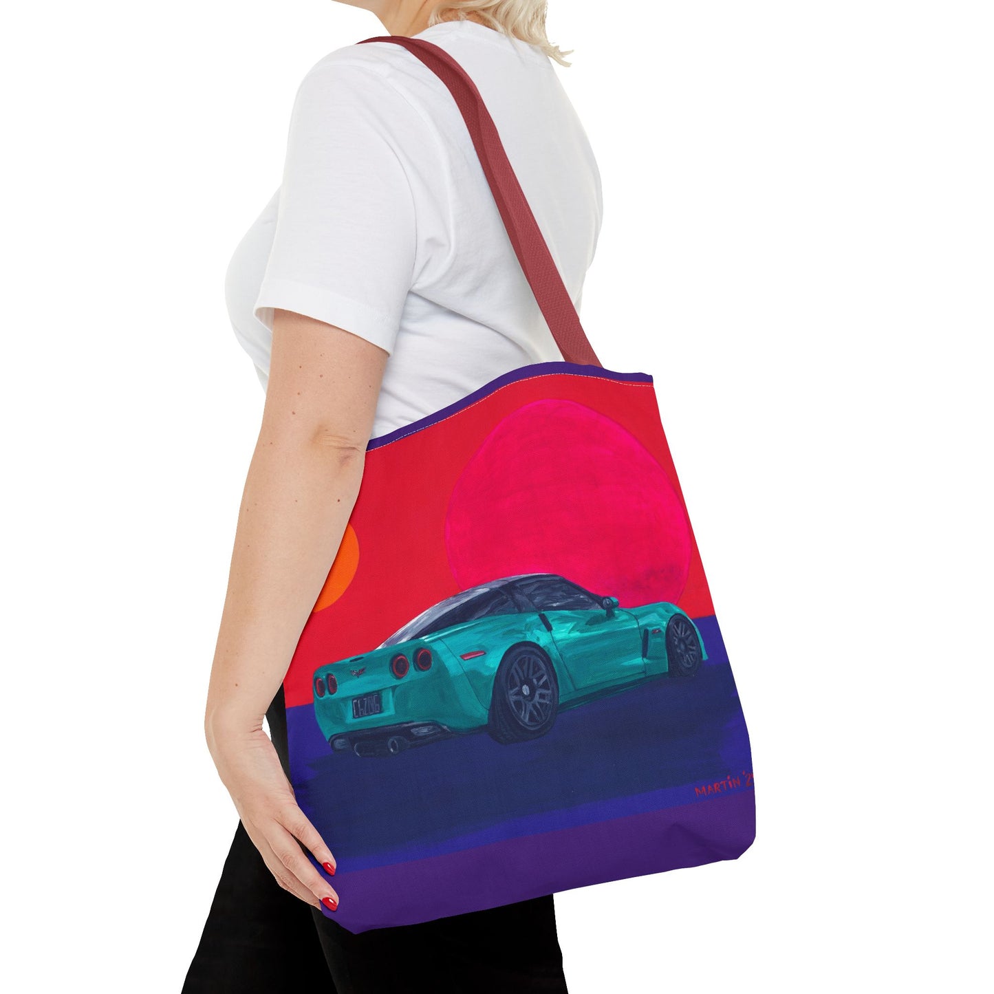 C6 Z06 Corvette Tote Bag (AOP)