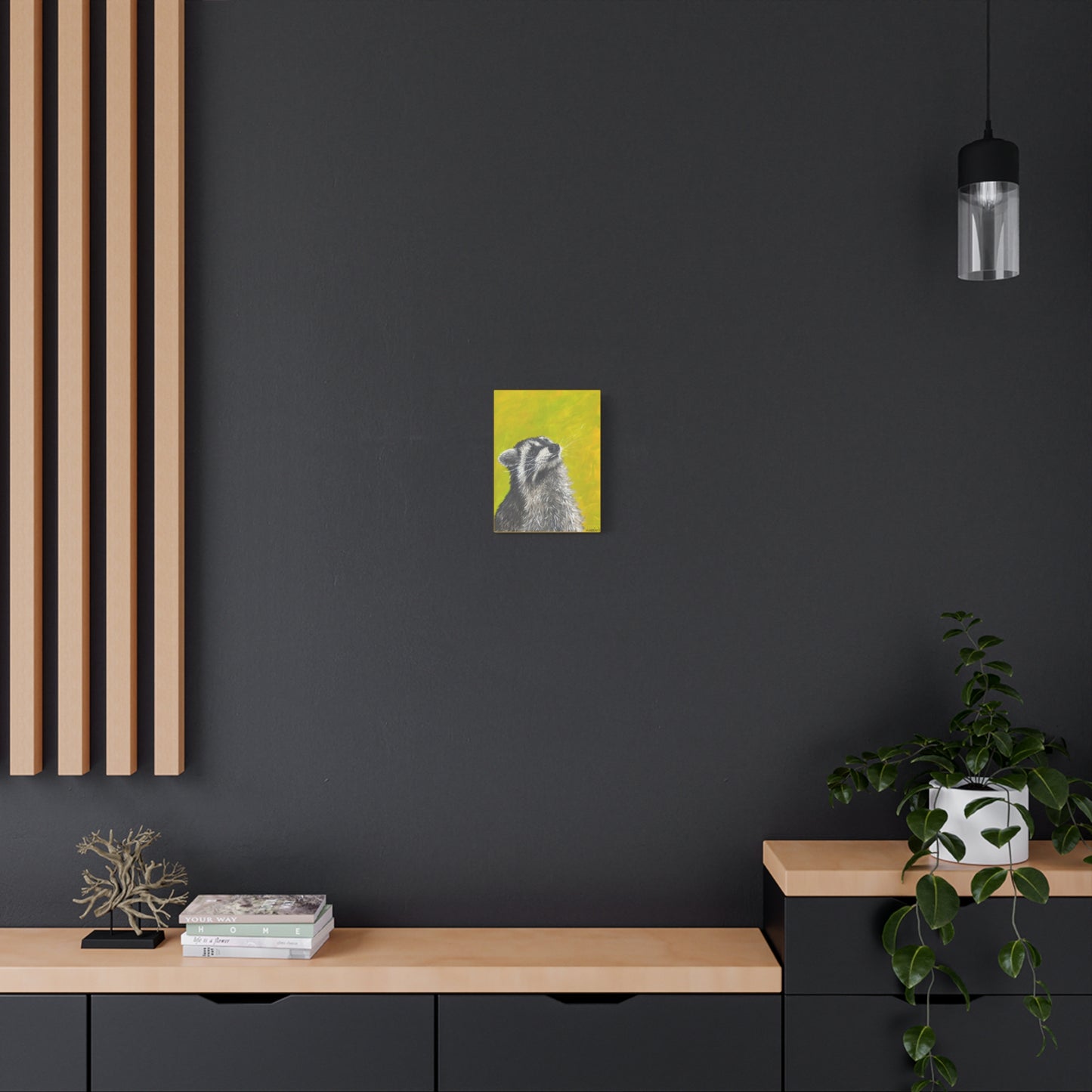 Raccoon Canvas Gallery Wraps