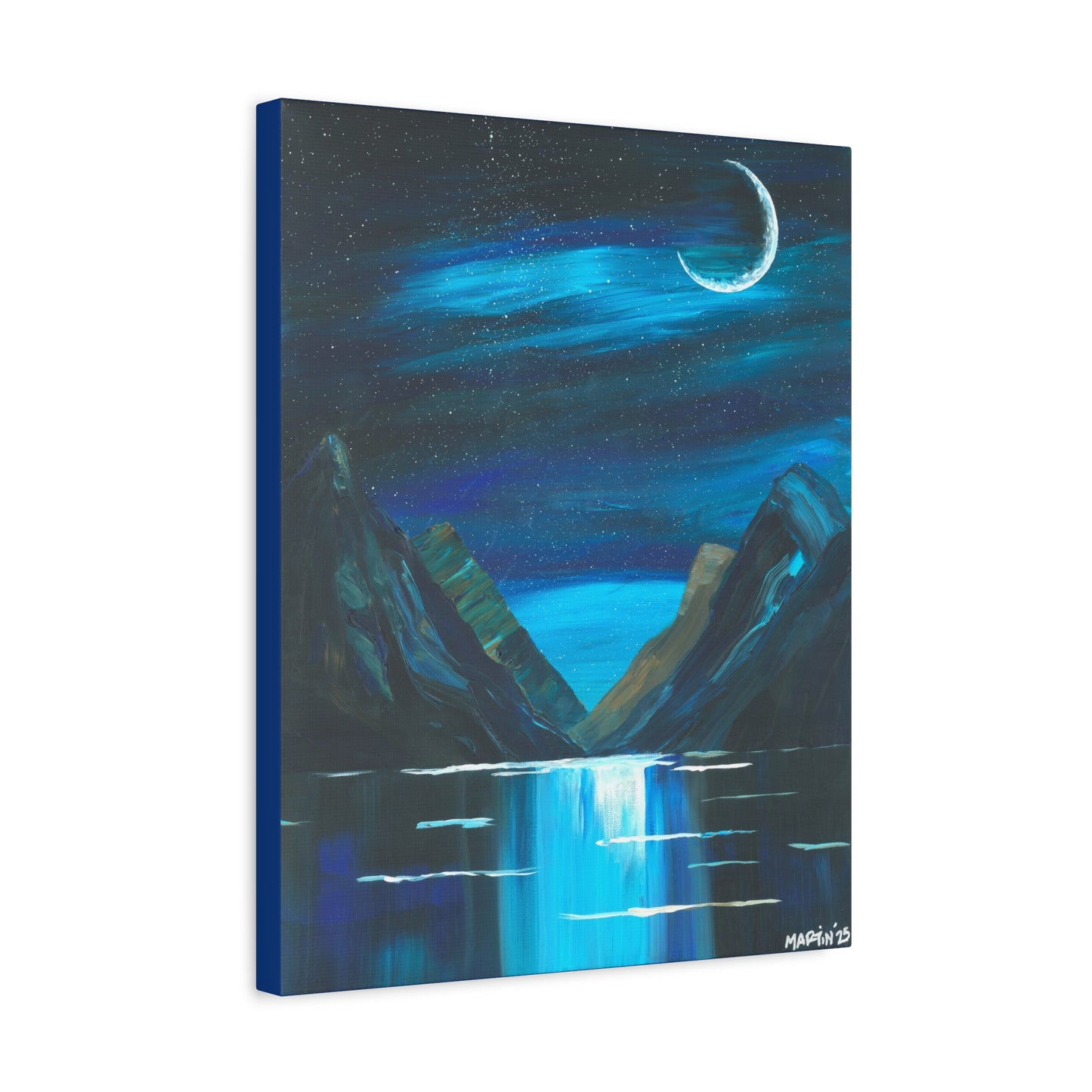 Moon Valley - Matte Canvas, Stretched, 1.25"